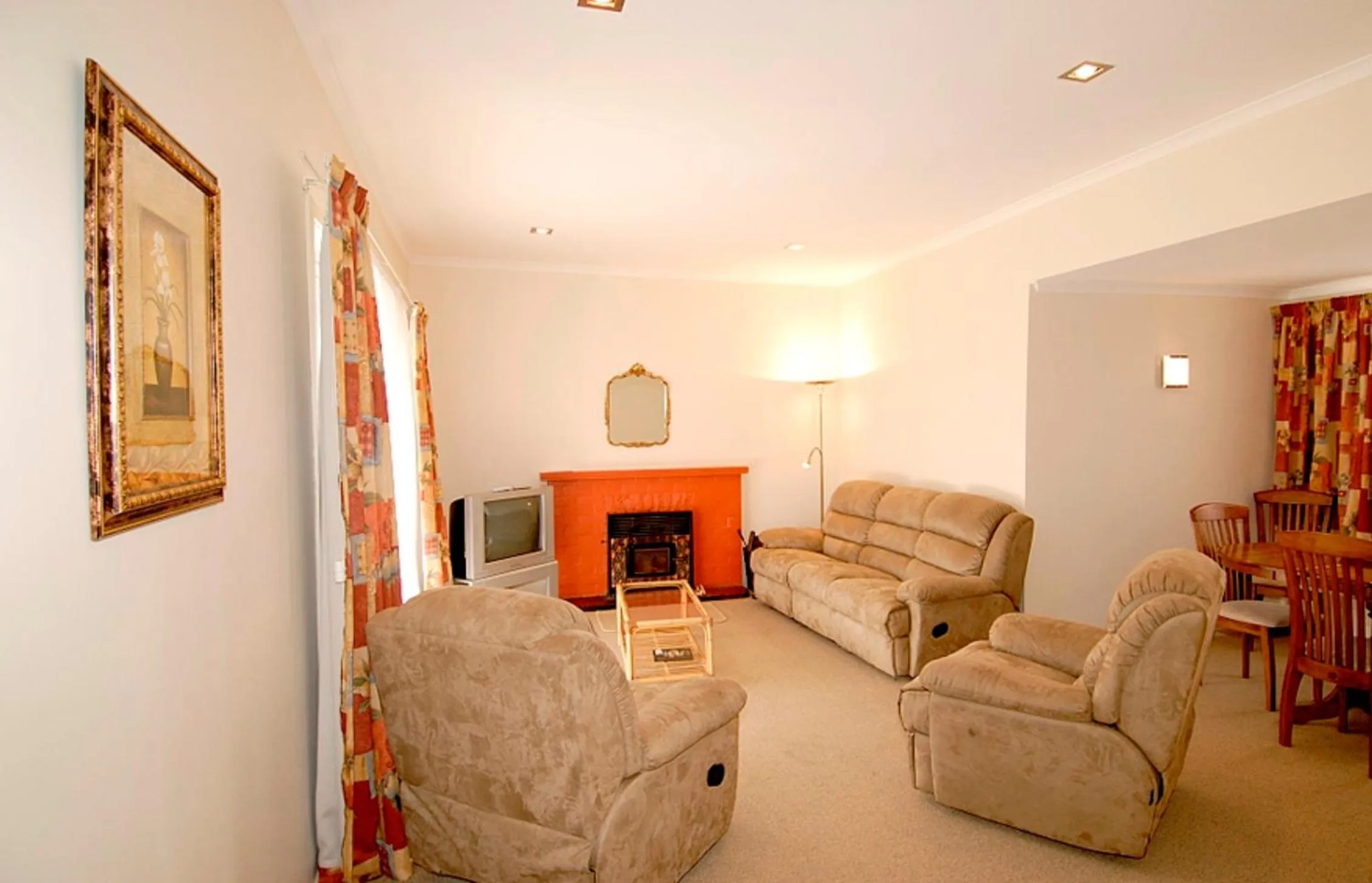 Living room in Marineland Beachfront Accommodation