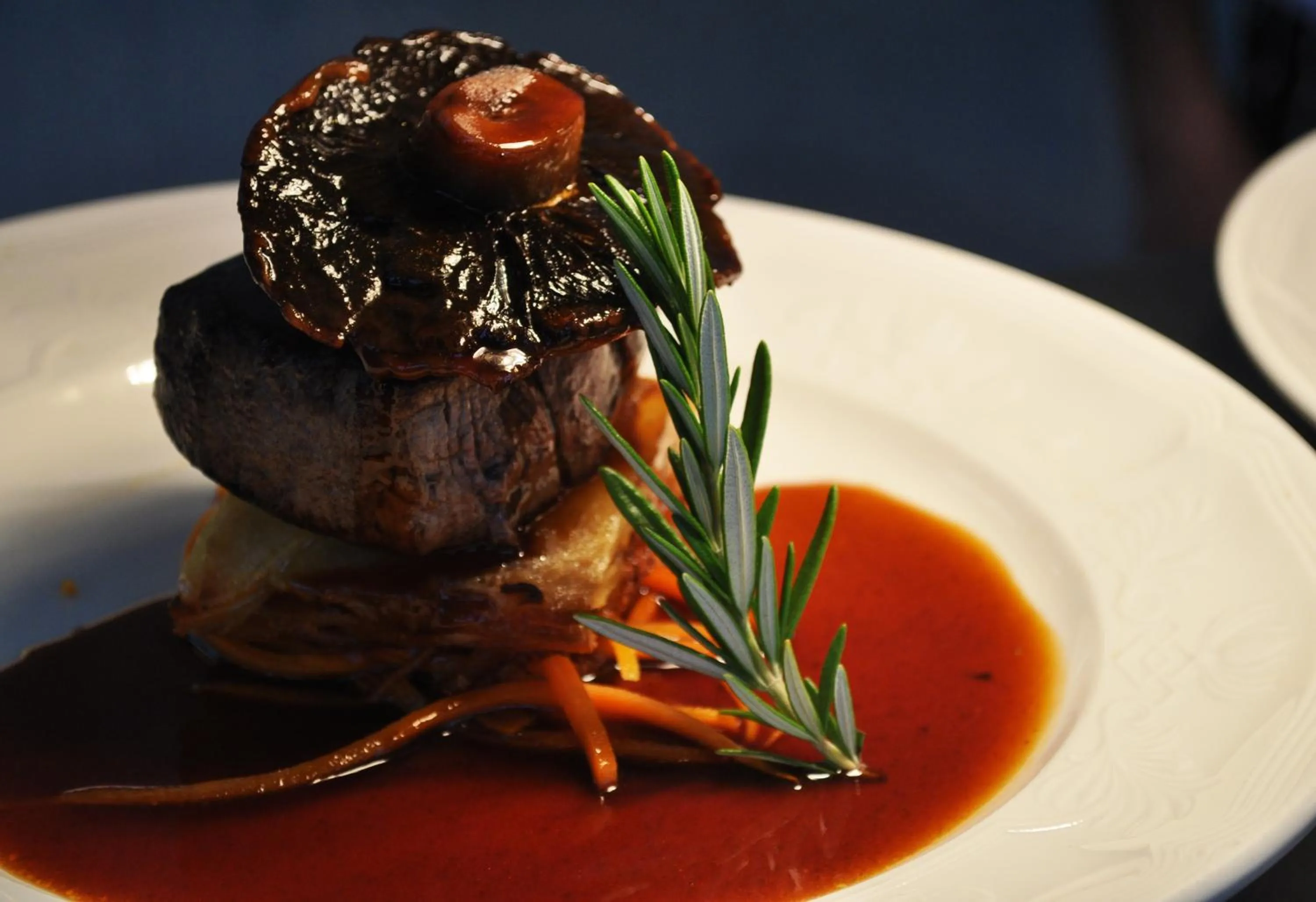 Food close-up in Larnach Lodge & Stable Stay