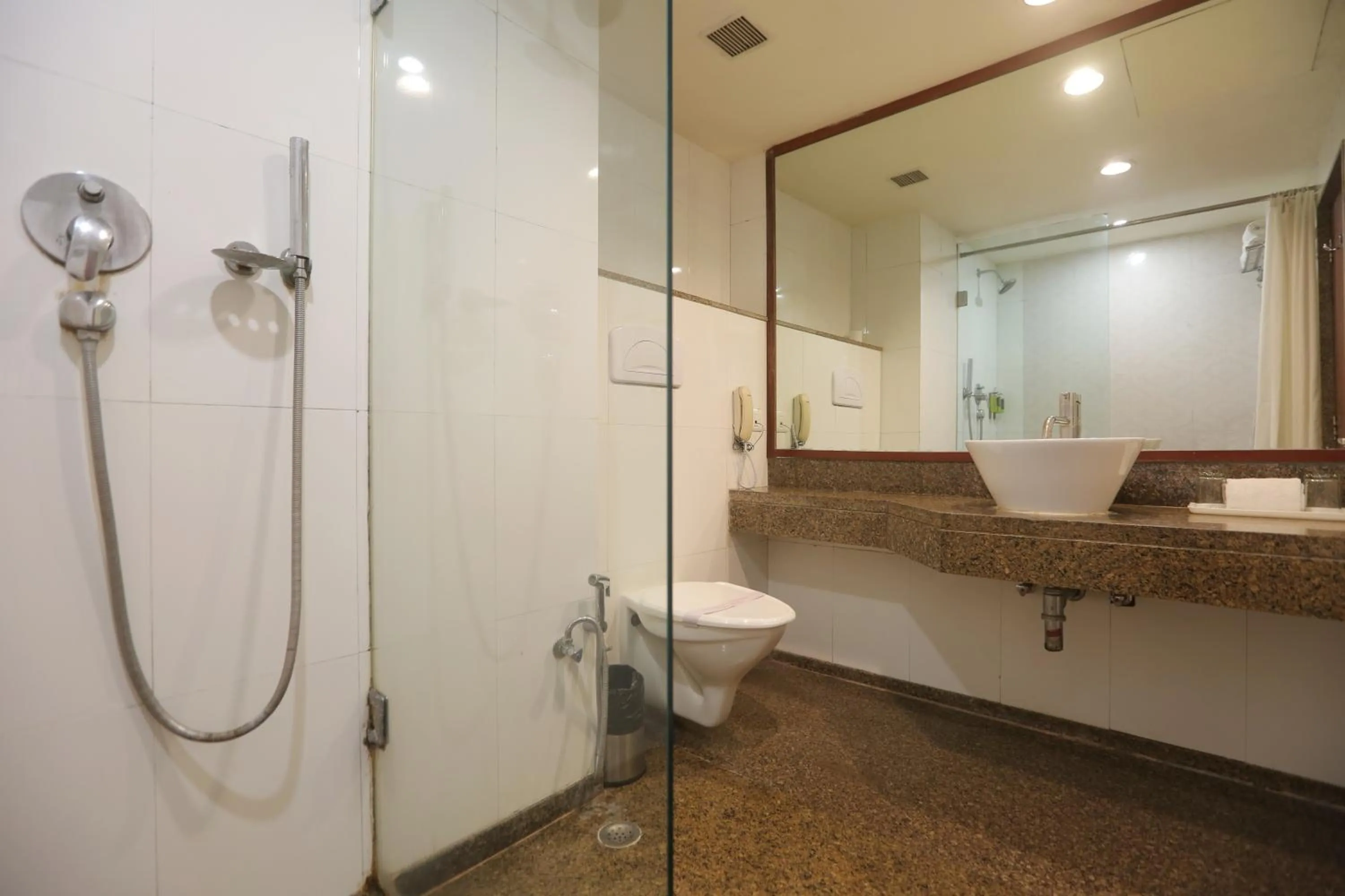 Shower in Vesta Maurya Palace