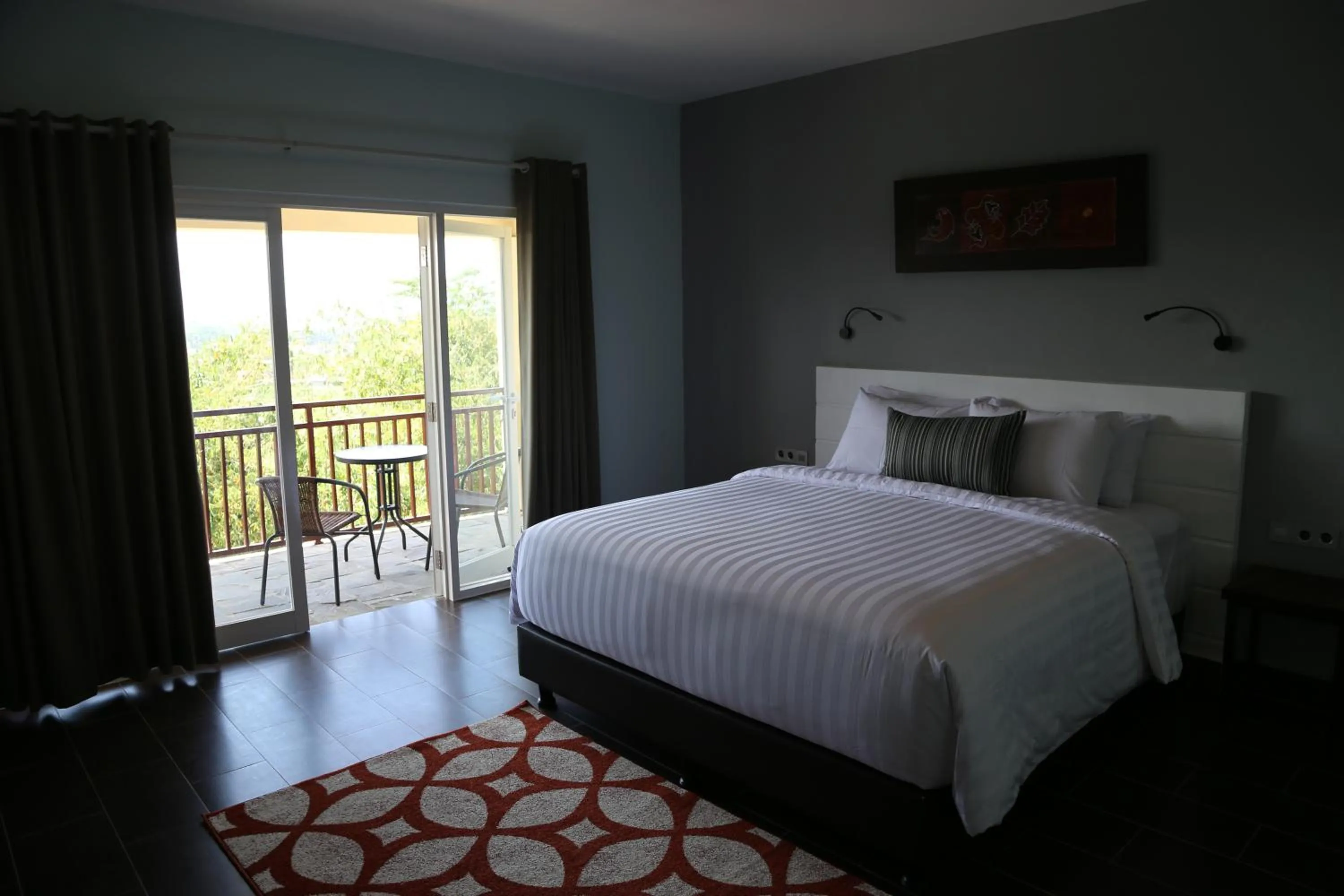 Bed in Borobudurhills