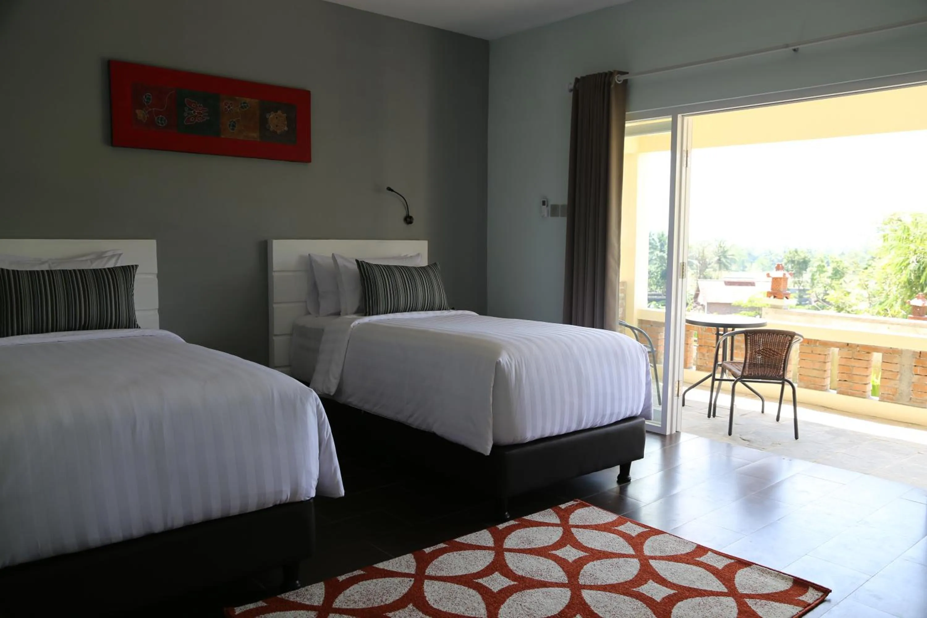 Bed in Borobudurhills