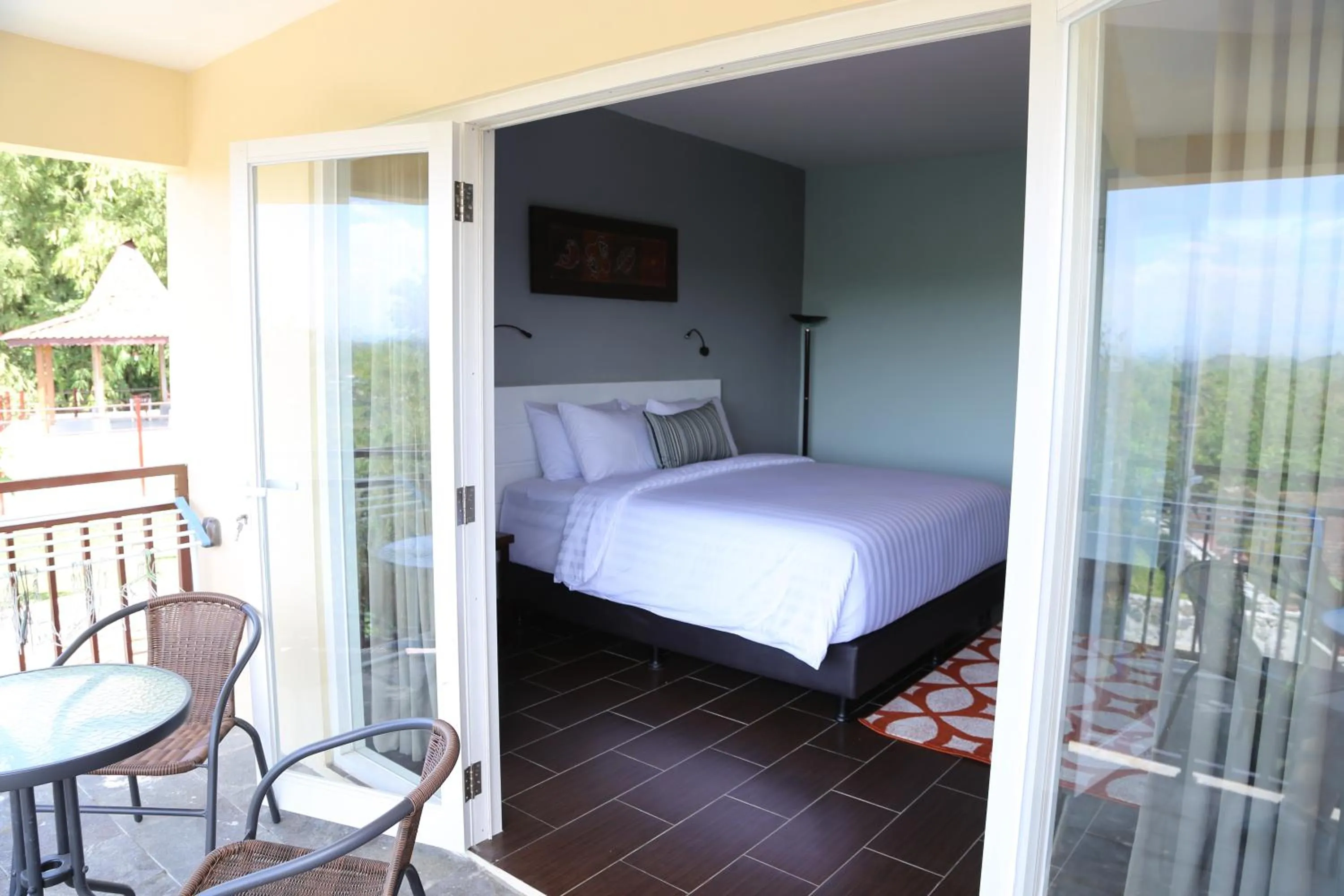 Bed in Borobudurhills