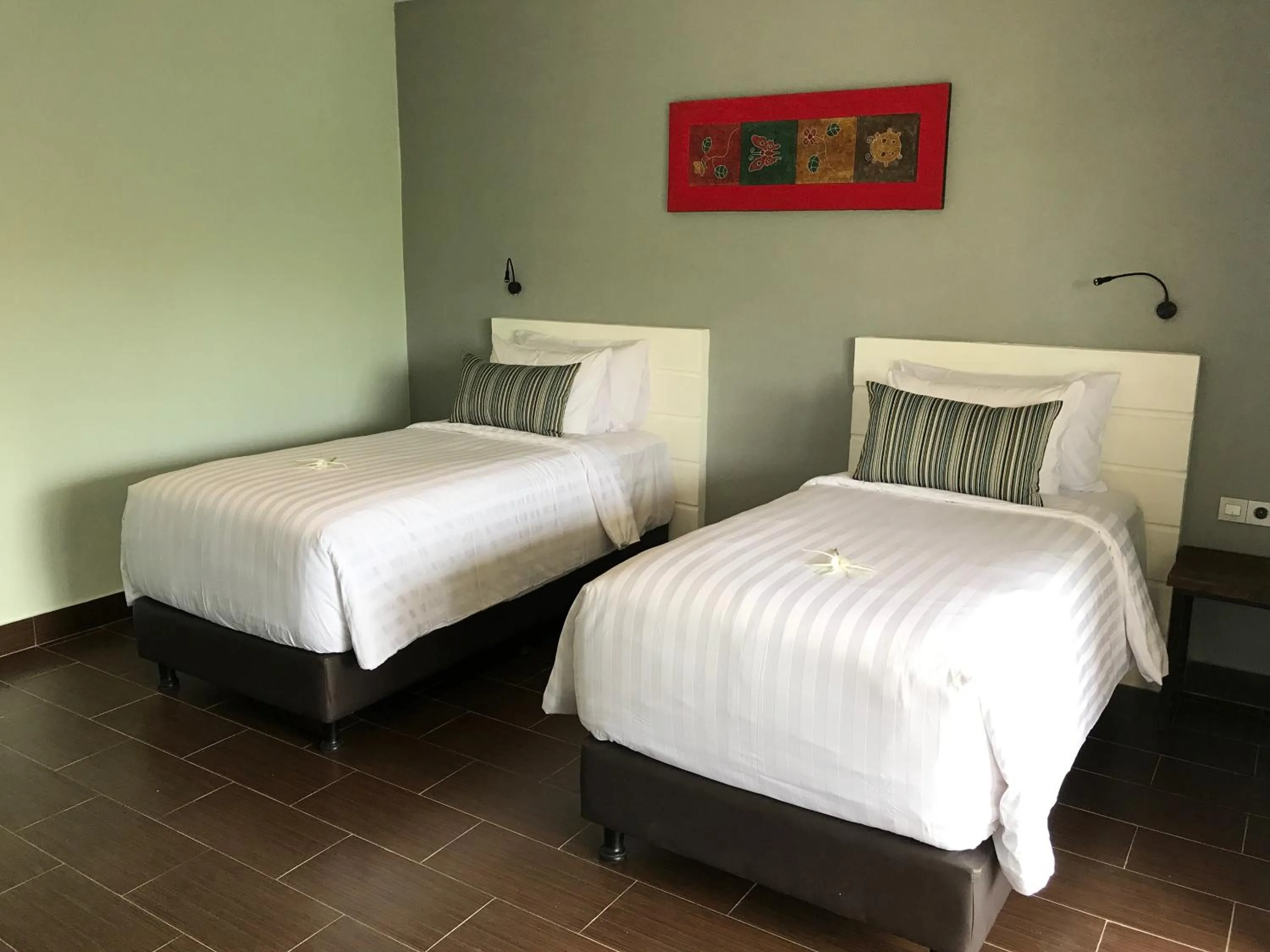 Bed in Borobudurhills