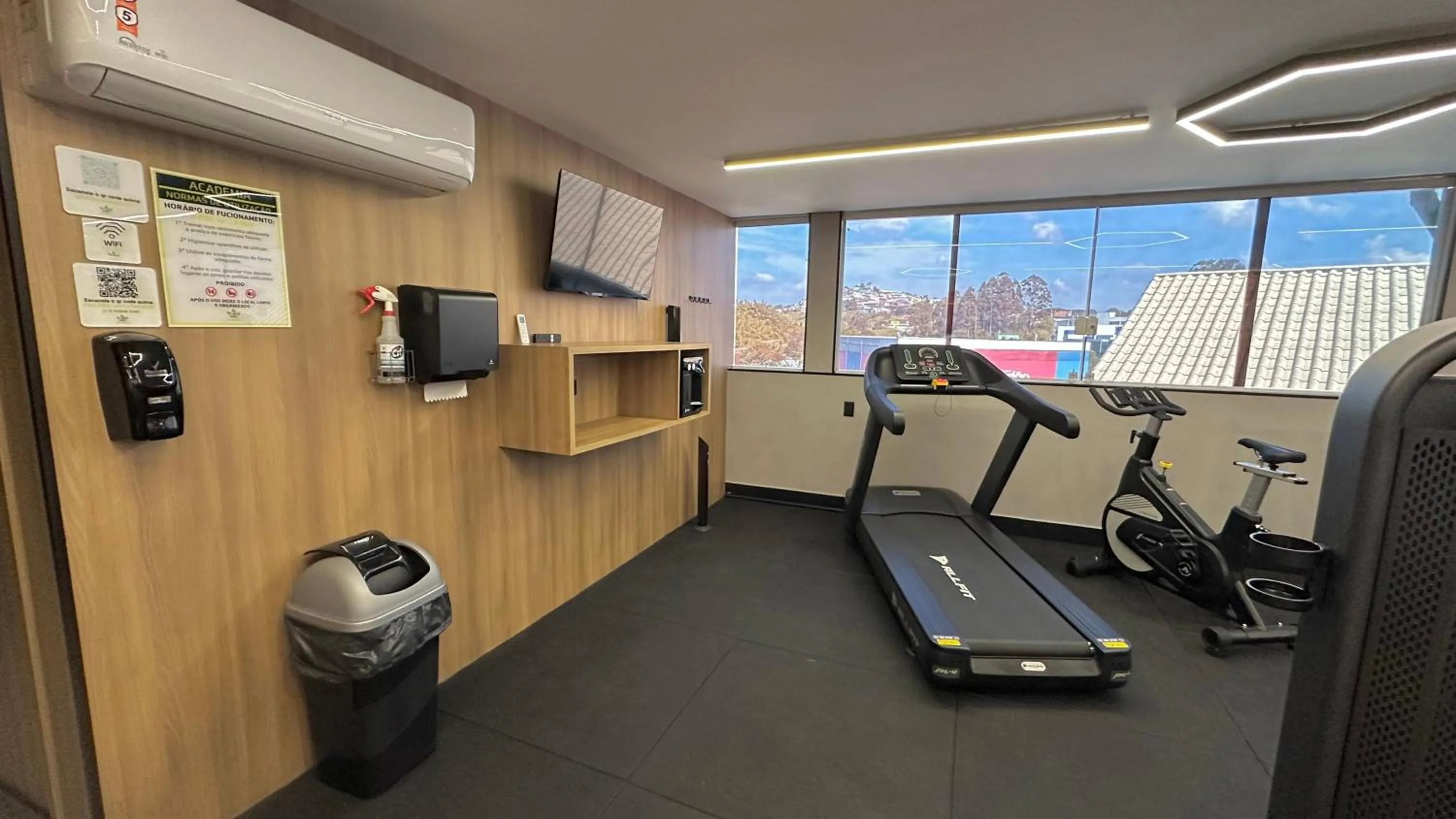 Fitness centre/facilities in Hotel Vale das Artes