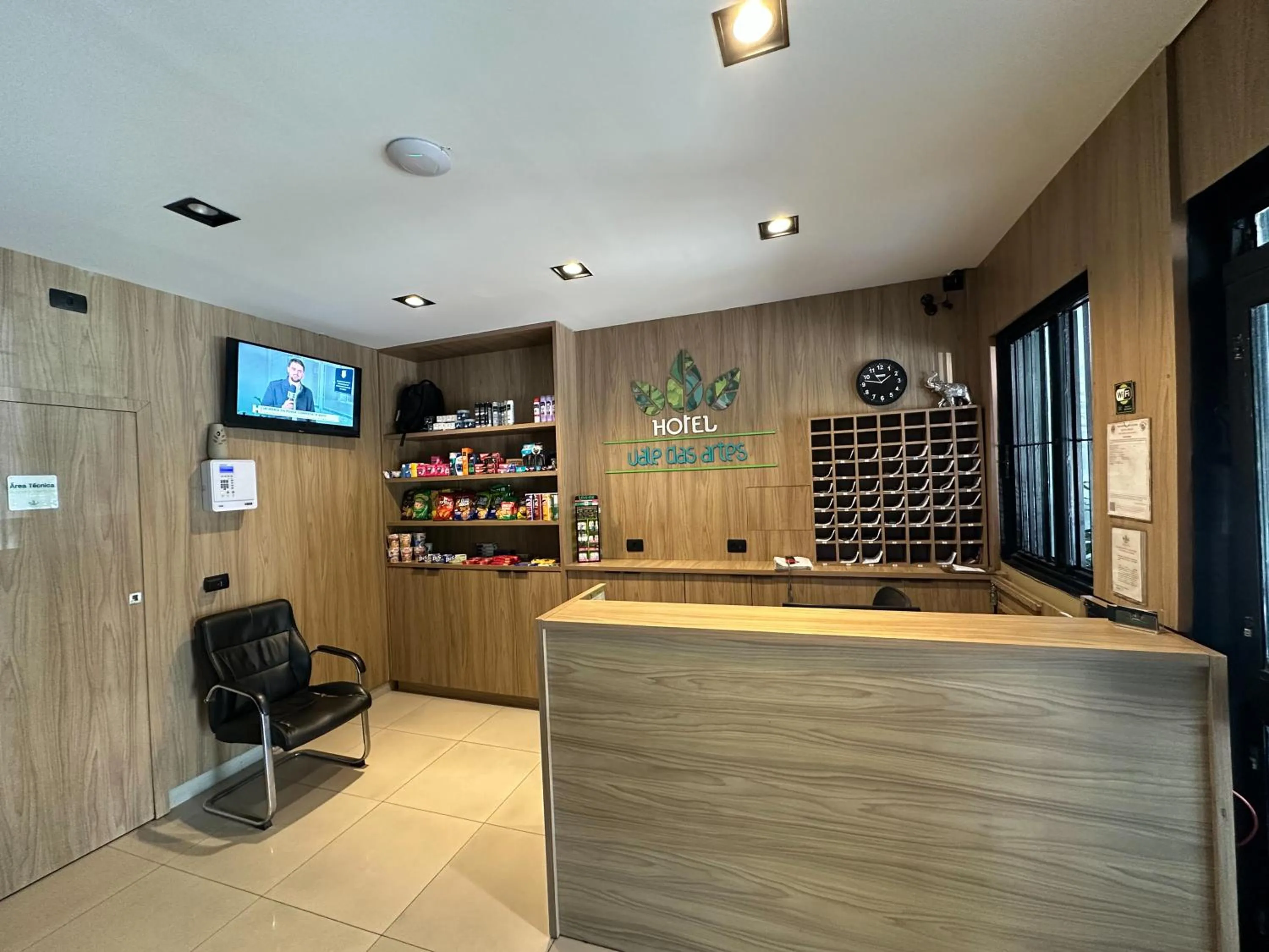 Lobby or reception in Hotel Vale das Artes