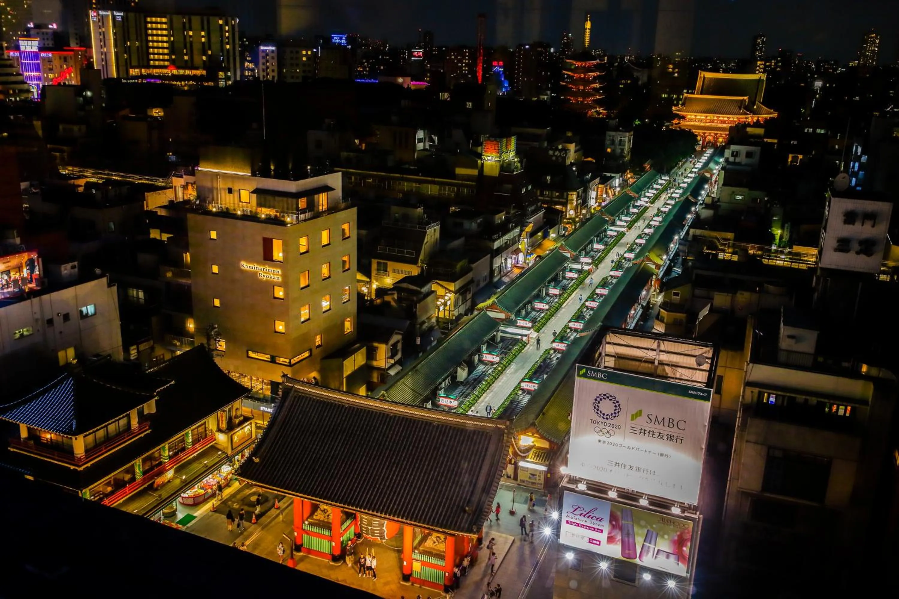 Neighbourhood in Kaminarimon Ryokan