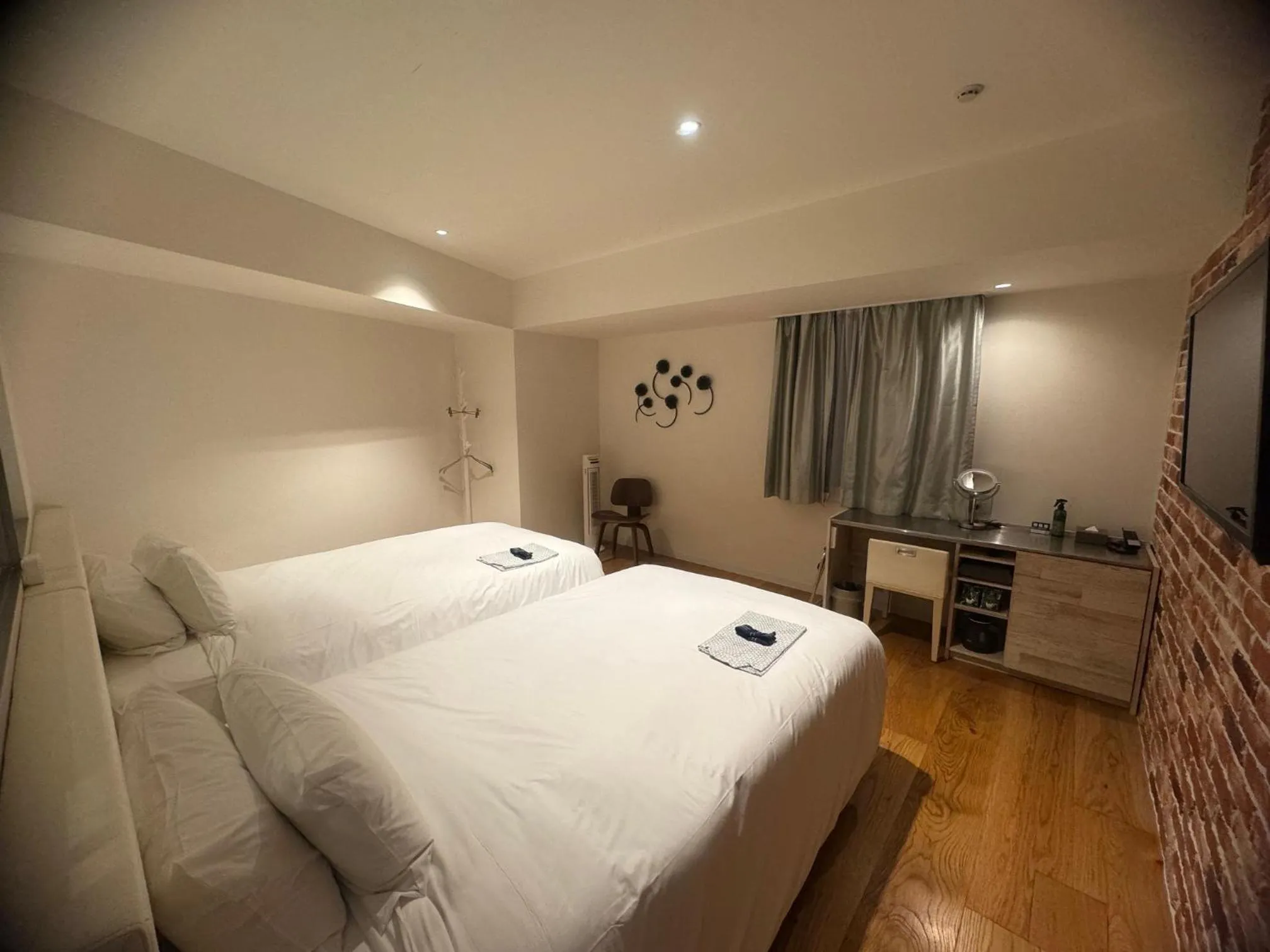 Bed in EN Hotel Shibuya