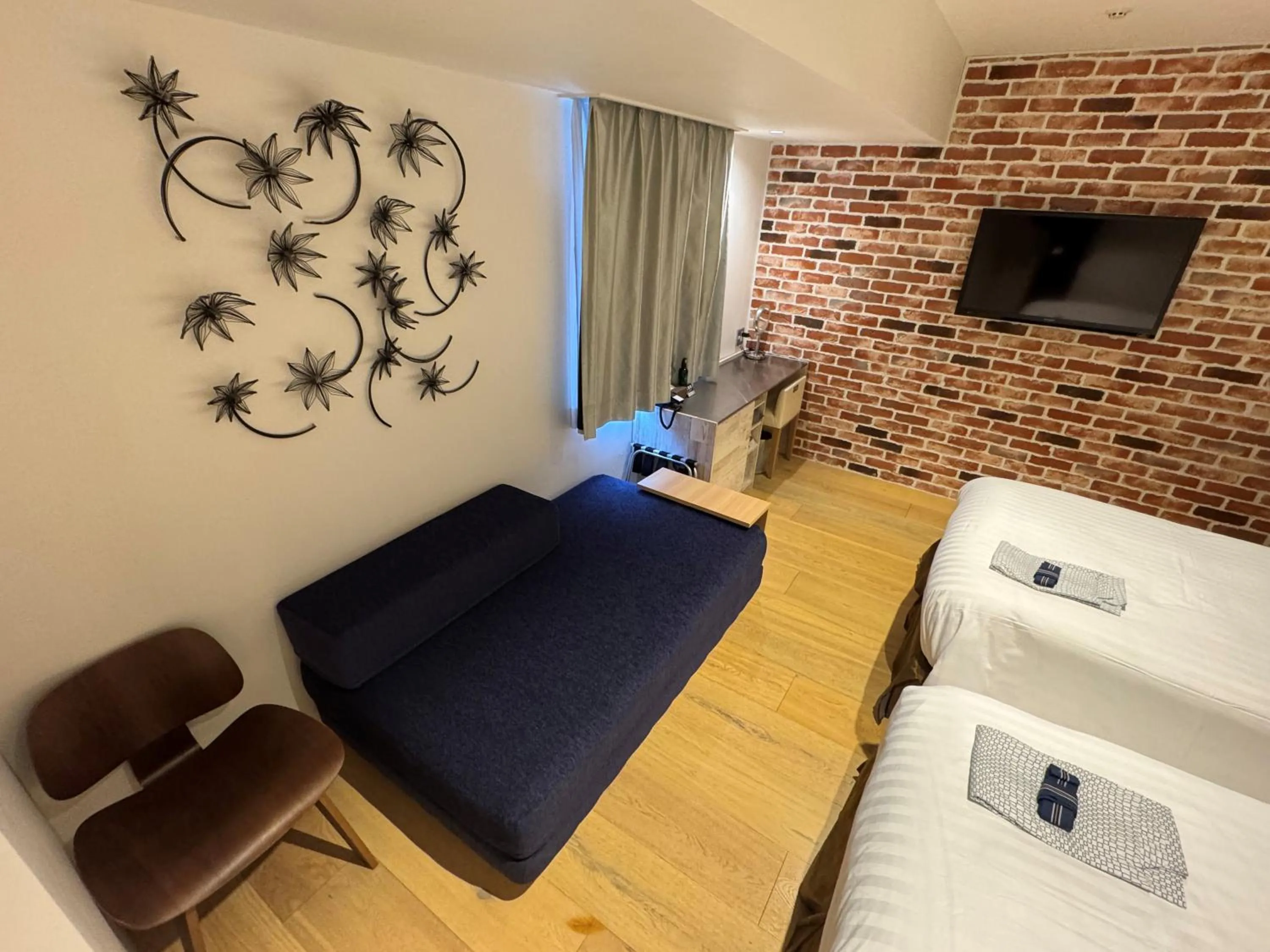 Bed in EN Hotel Shibuya