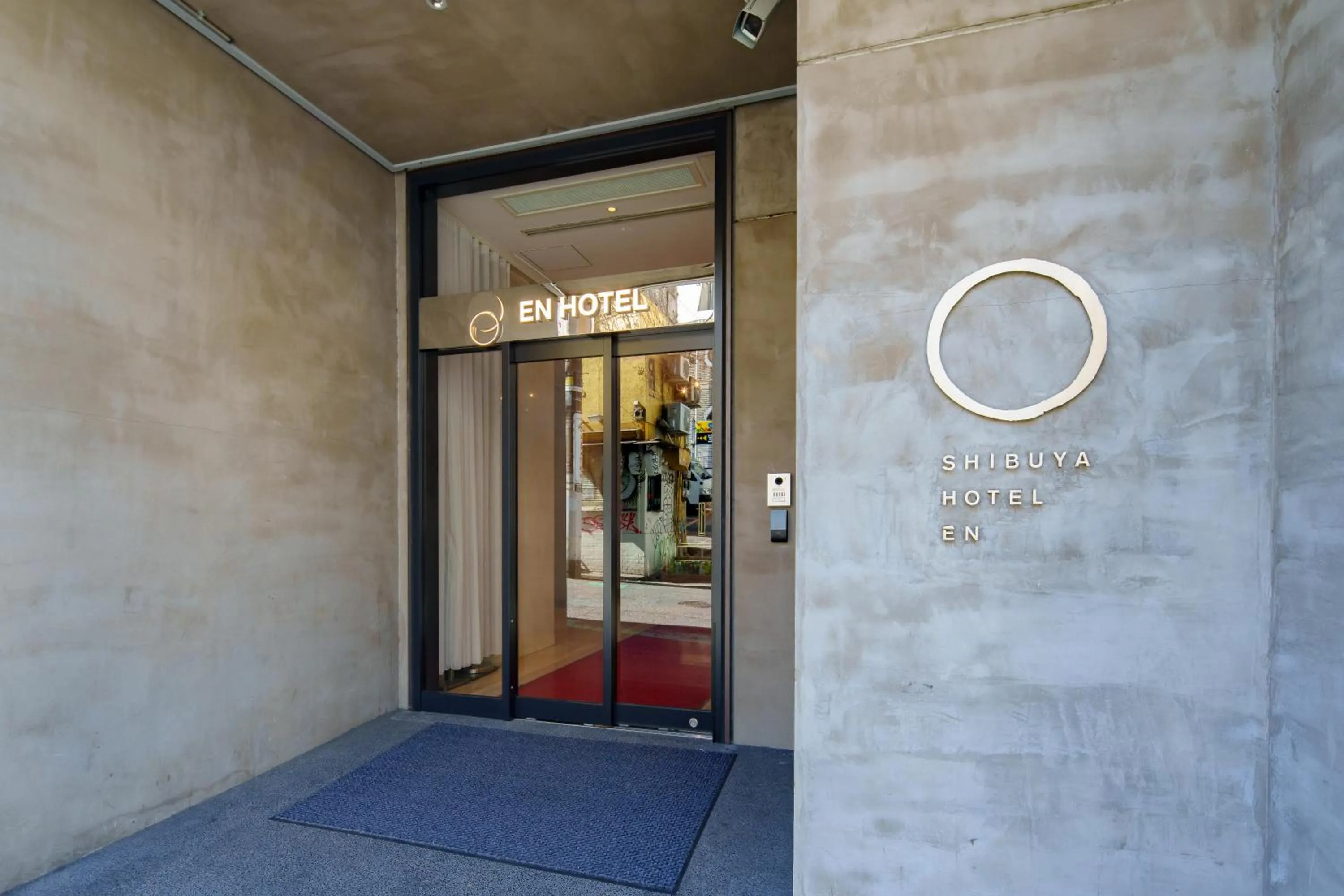 Facade/entrance in EN Hotel Shibuya