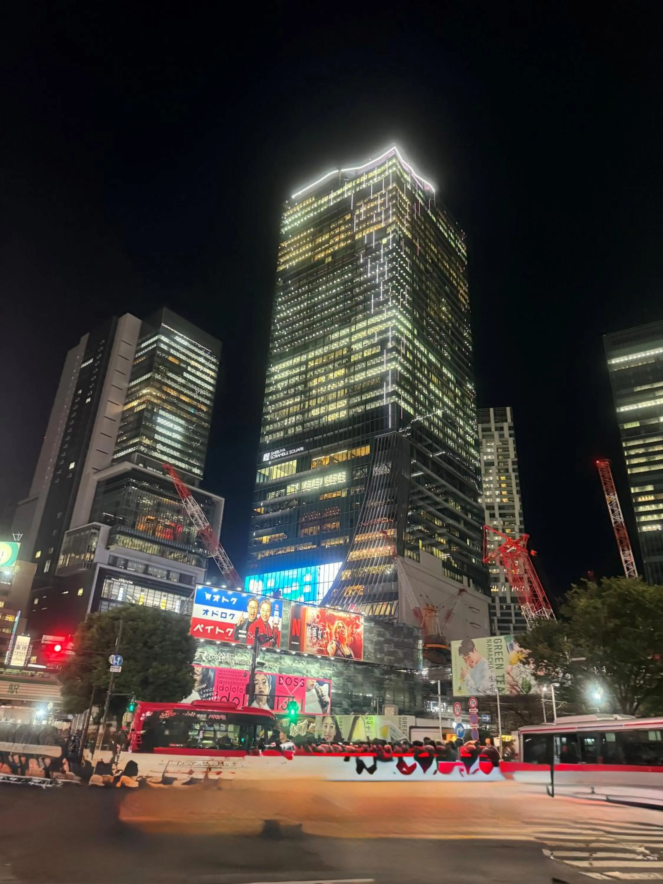 Night in EN Hotel Shibuya