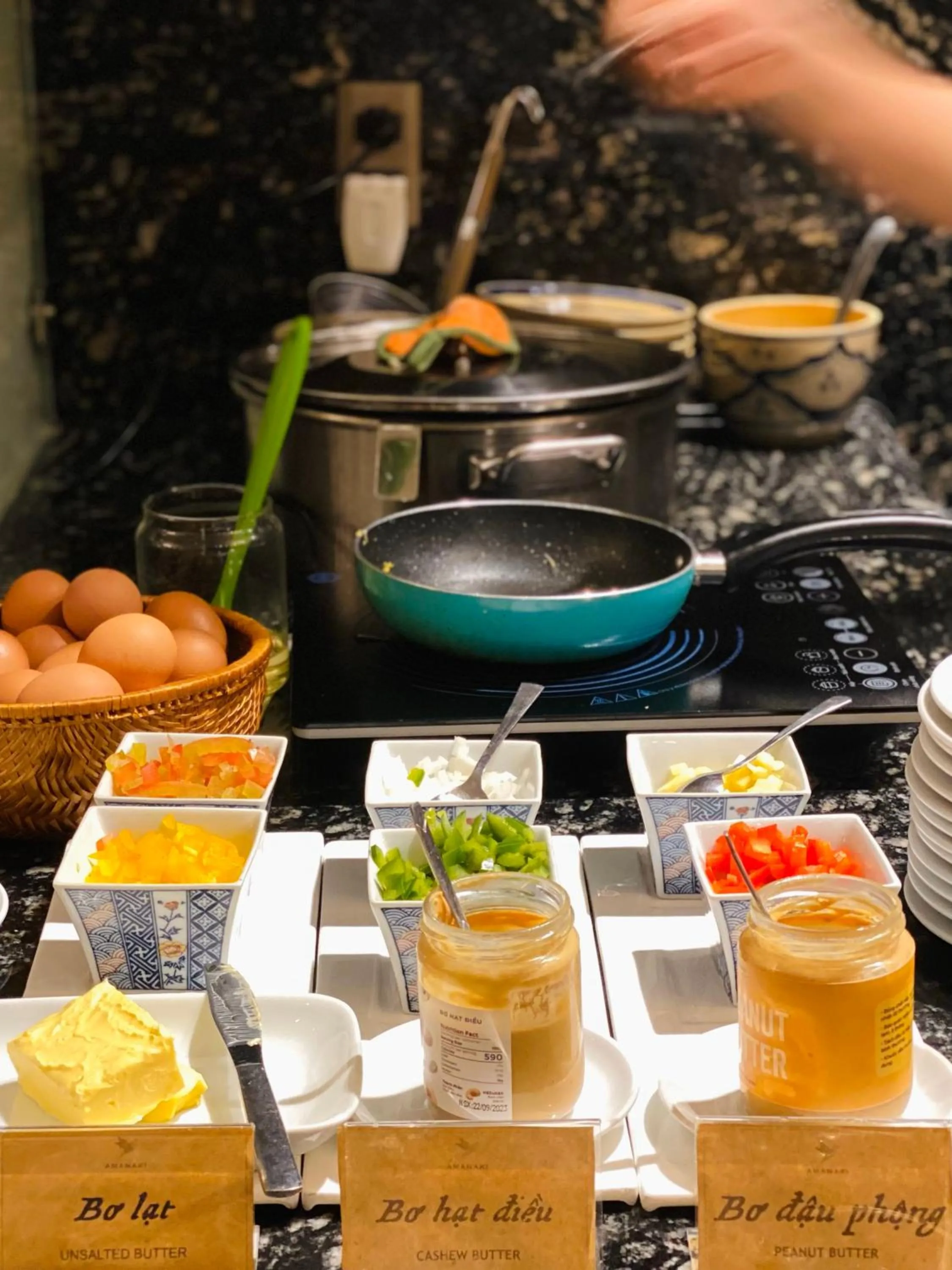 Breakfast in Amanaki Saigon Boutique Hotel