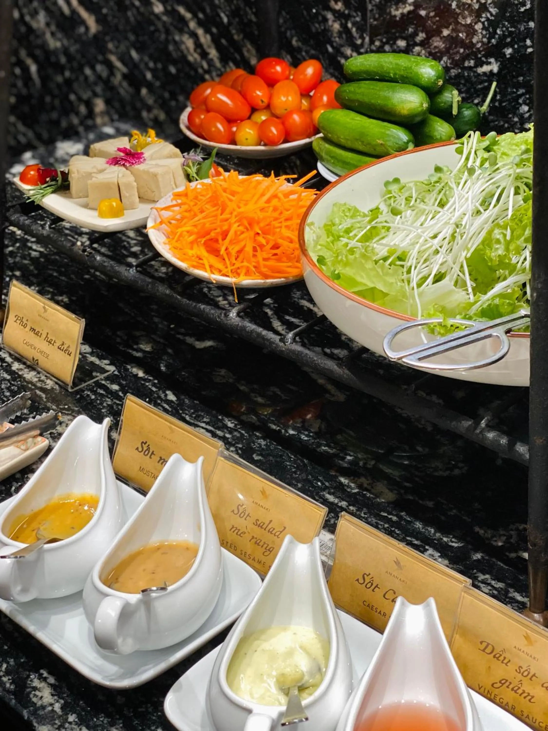 Breakfast in Amanaki Saigon Boutique Hotel