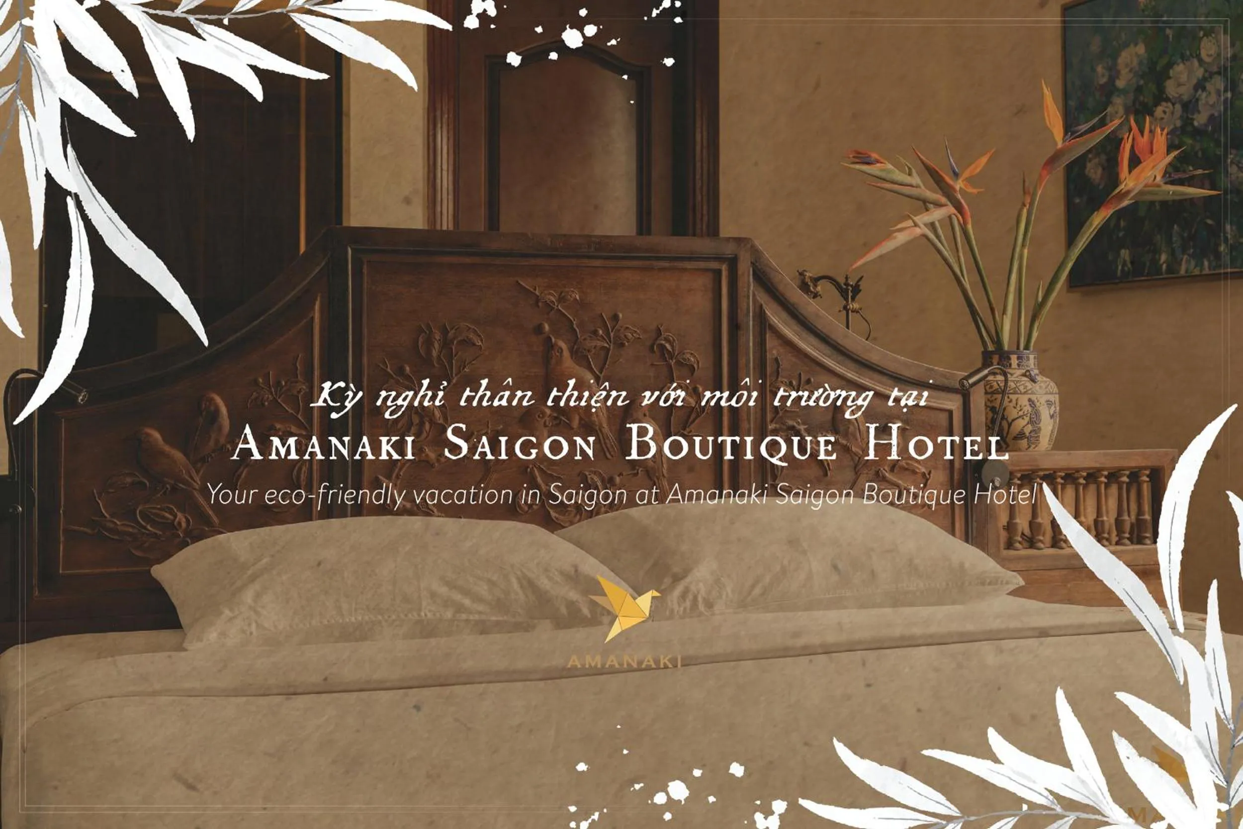 Property building in Amanaki Saigon Boutique Hotel