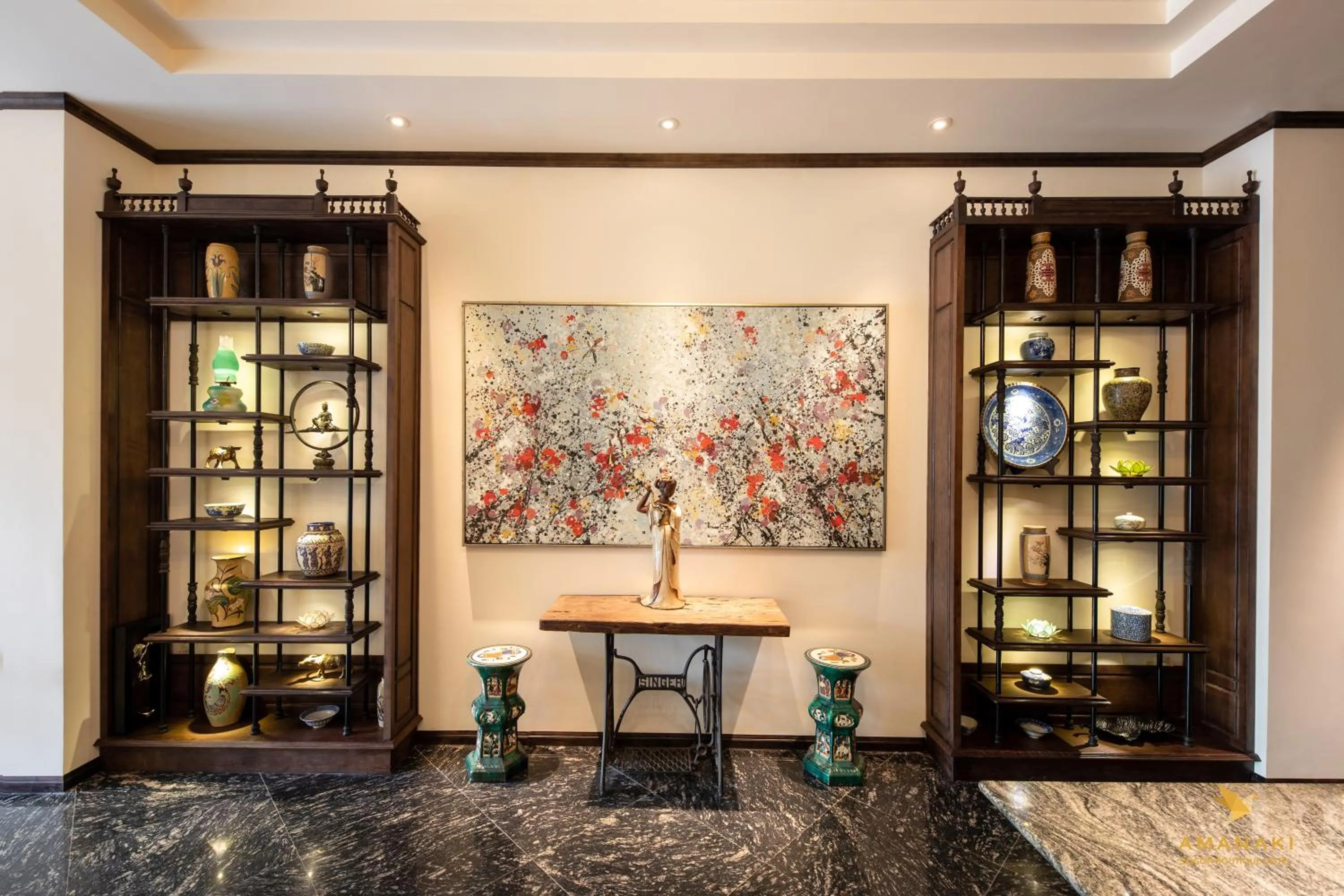 Lobby or reception in Amanaki Saigon Boutique Hotel