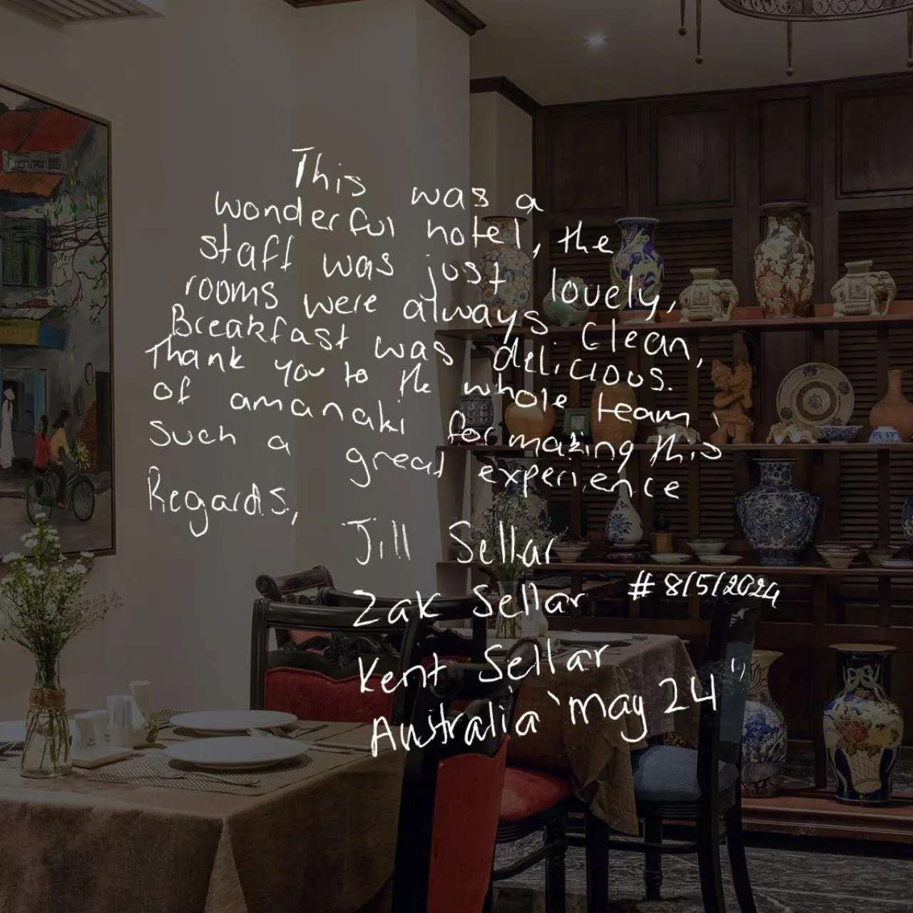 Property building in Amanaki Saigon Boutique Hotel