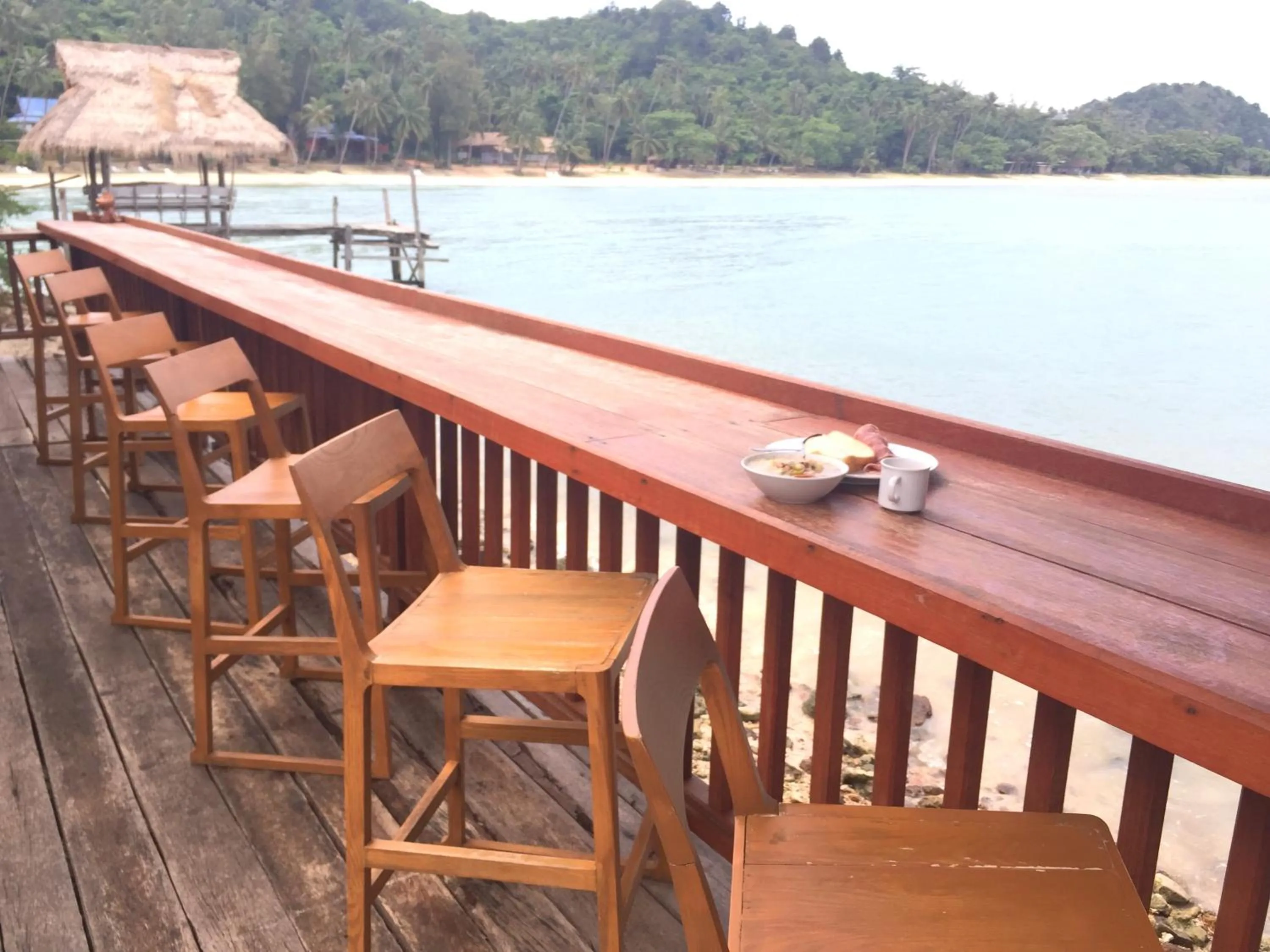 Patio in Koh Talu Island Resort
