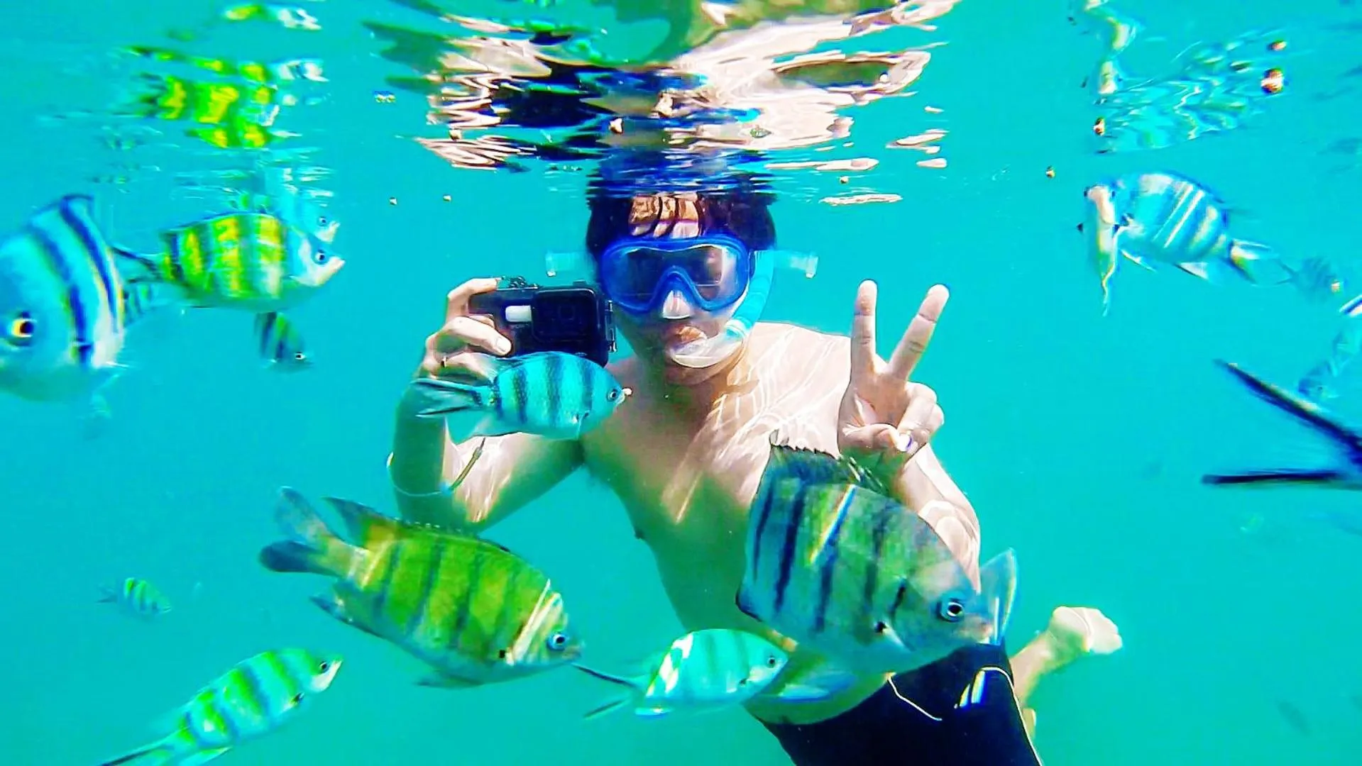 Snorkeling in Koh Talu Island Resort