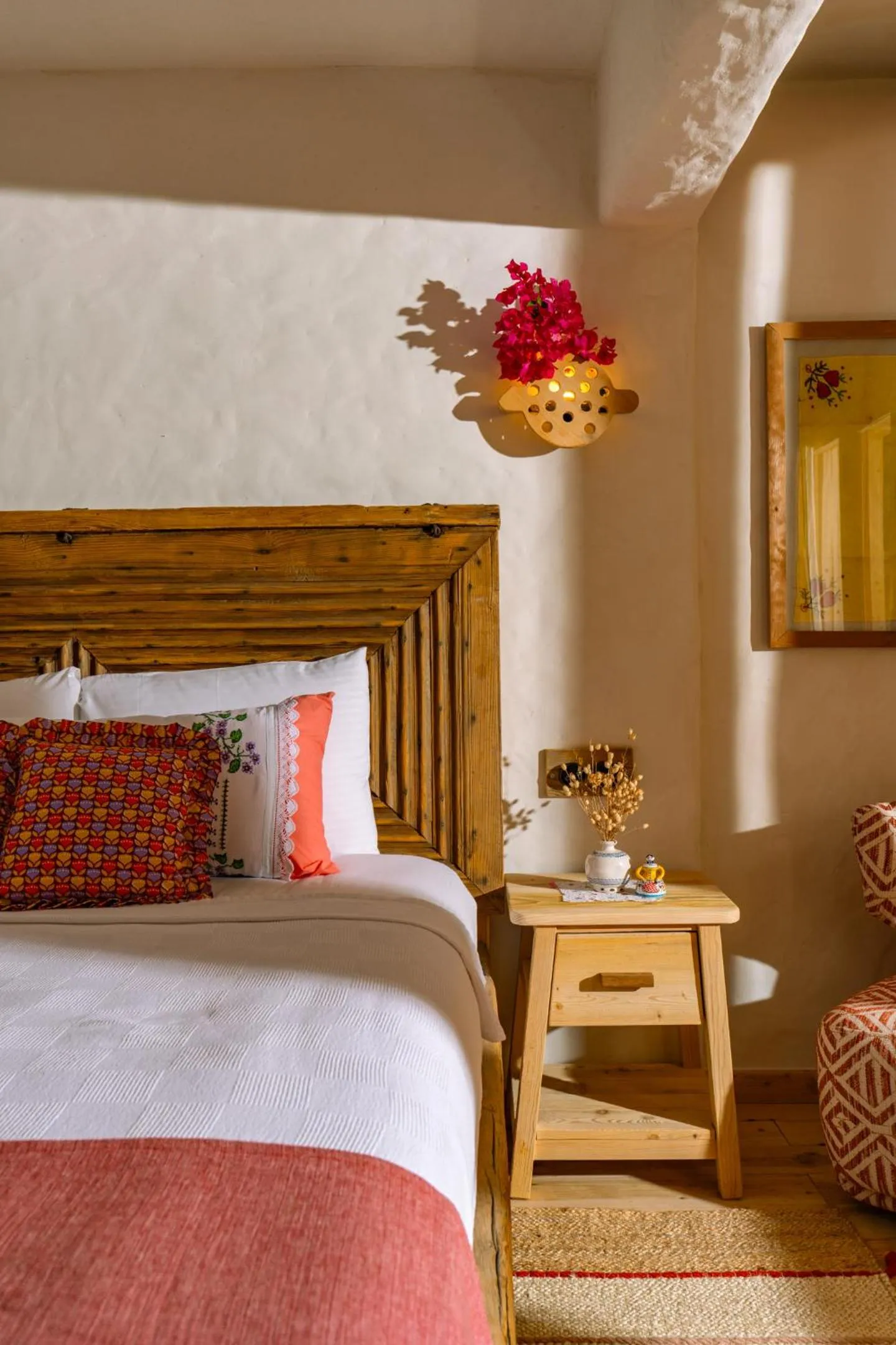 Bed in Fidanka Hotel