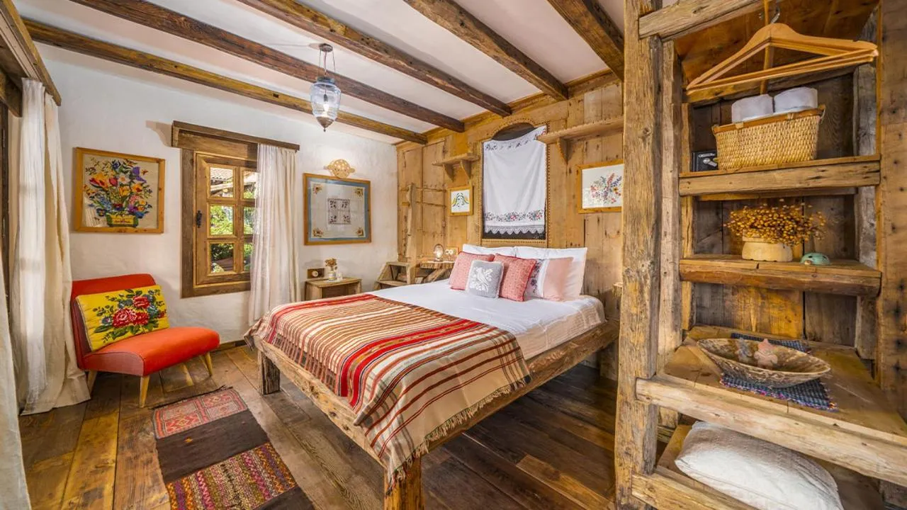 Photo of the whole room, Bed in Fidanka Hotel