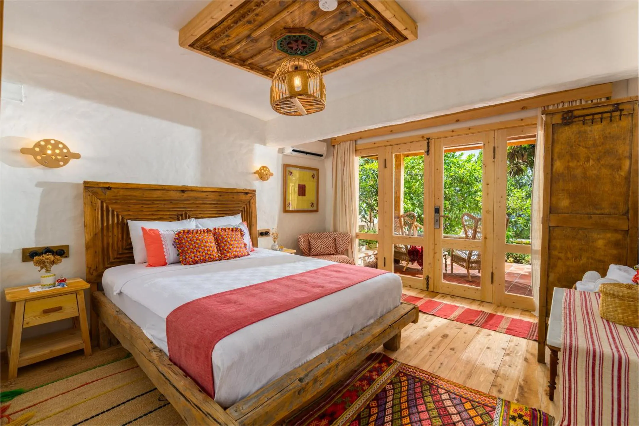 Bed in Fidanka Hotel