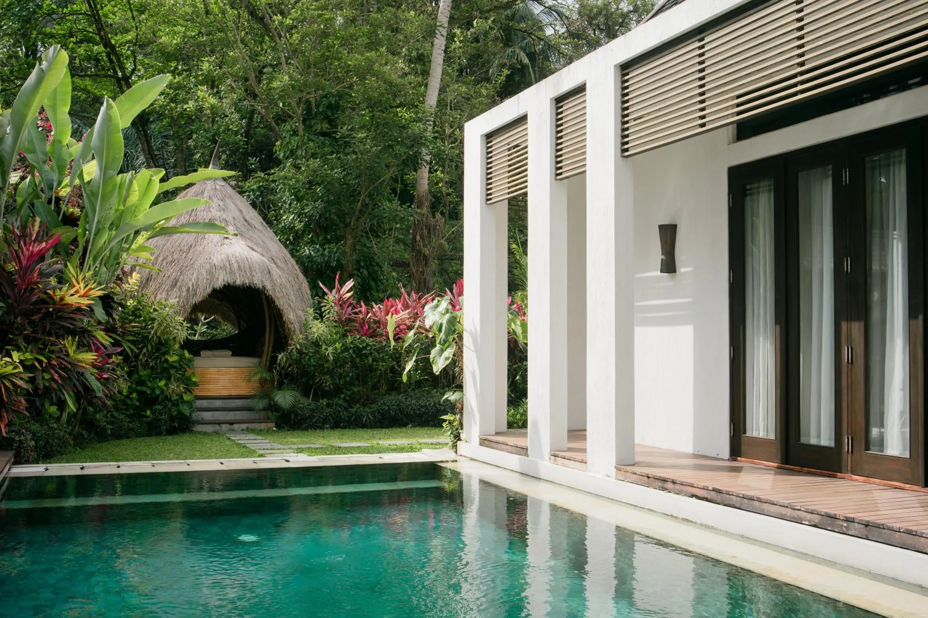 Pool view in The Samaya Ubud