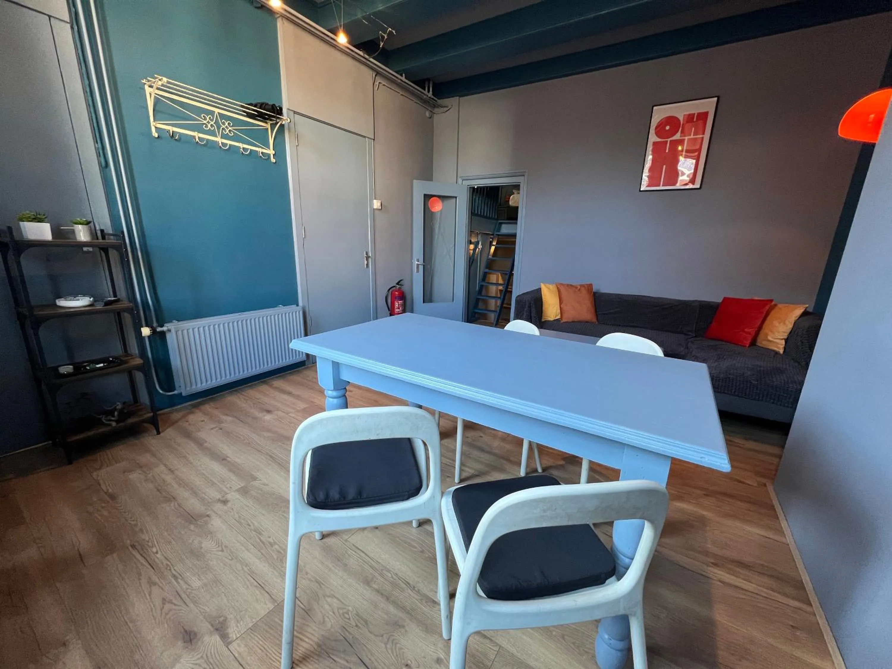 Living room in Nes B&B