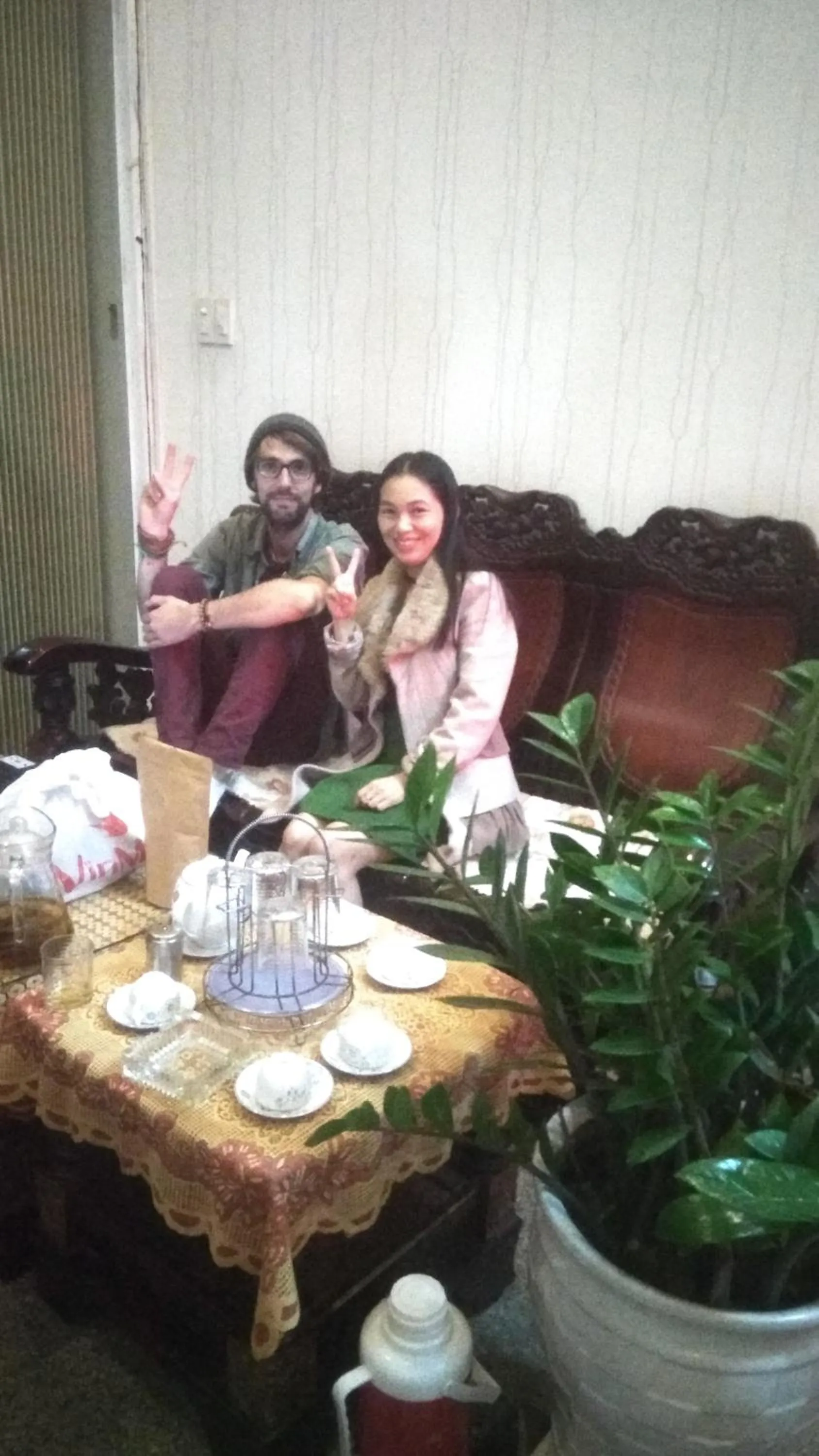 Staff in Hong My Hotel