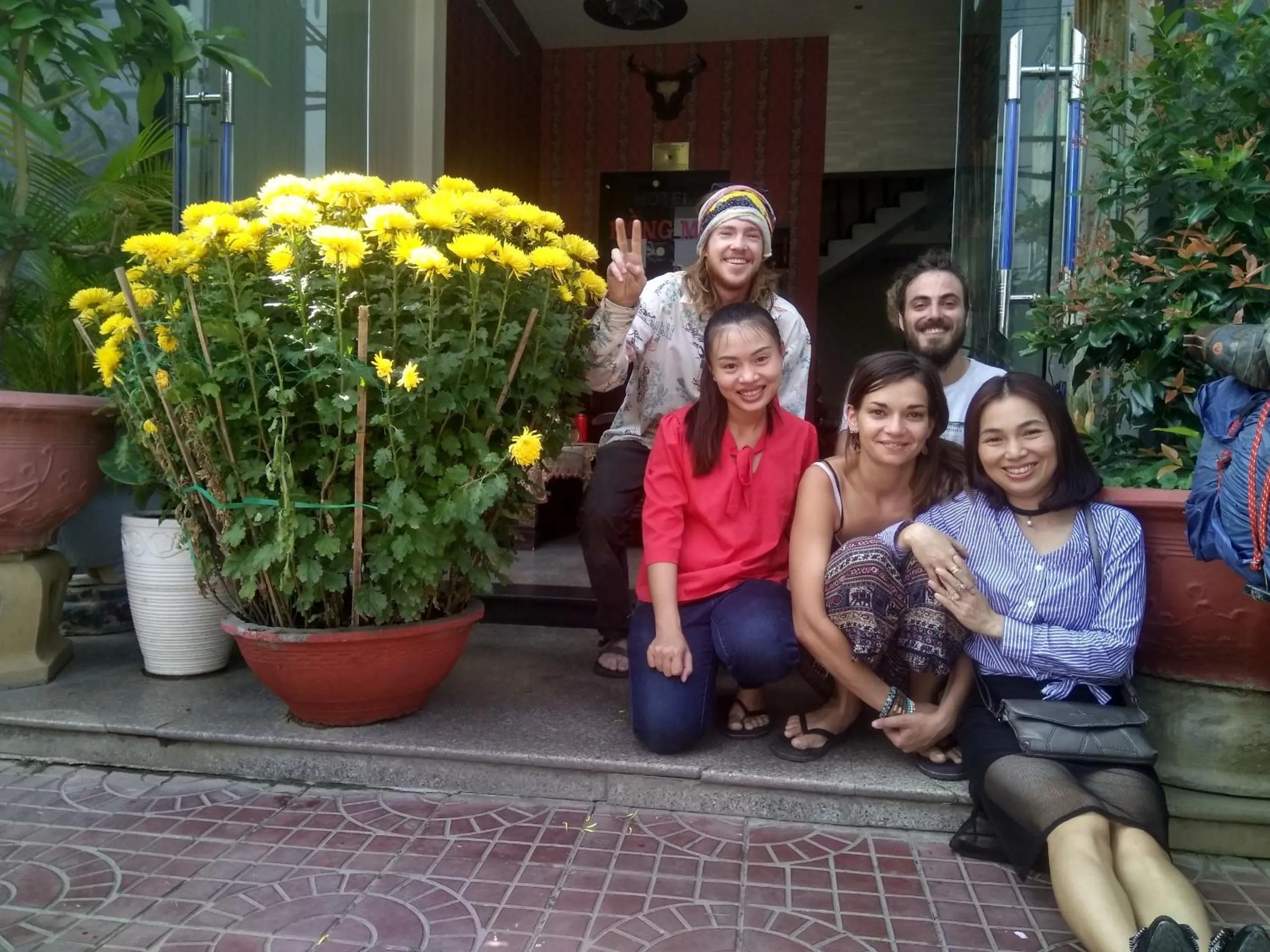 Family in Hong My Hotel