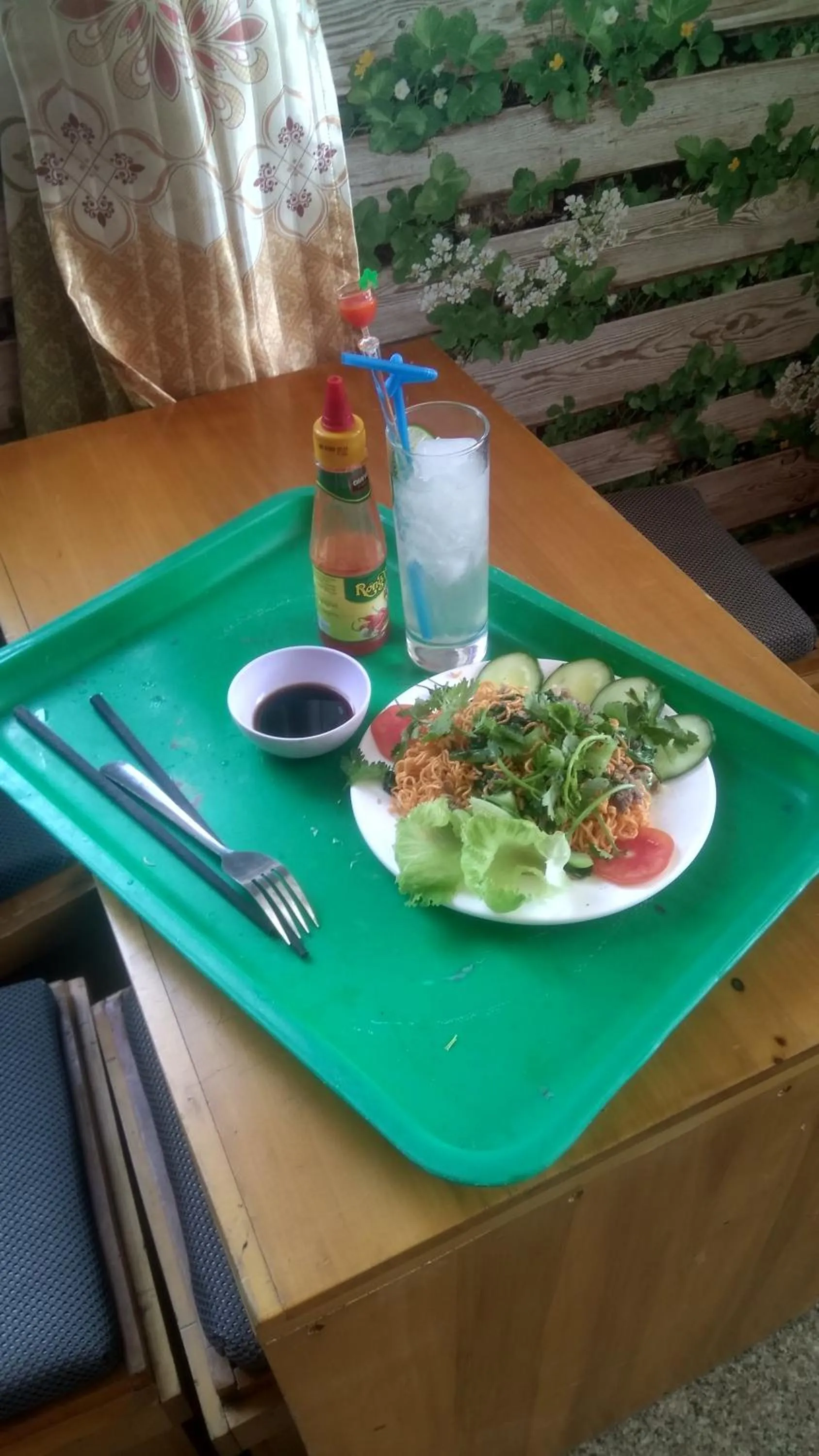 Food close-up in Hong My Hotel