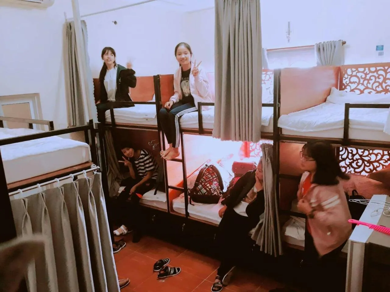 bunk bed in Hong My Hotel