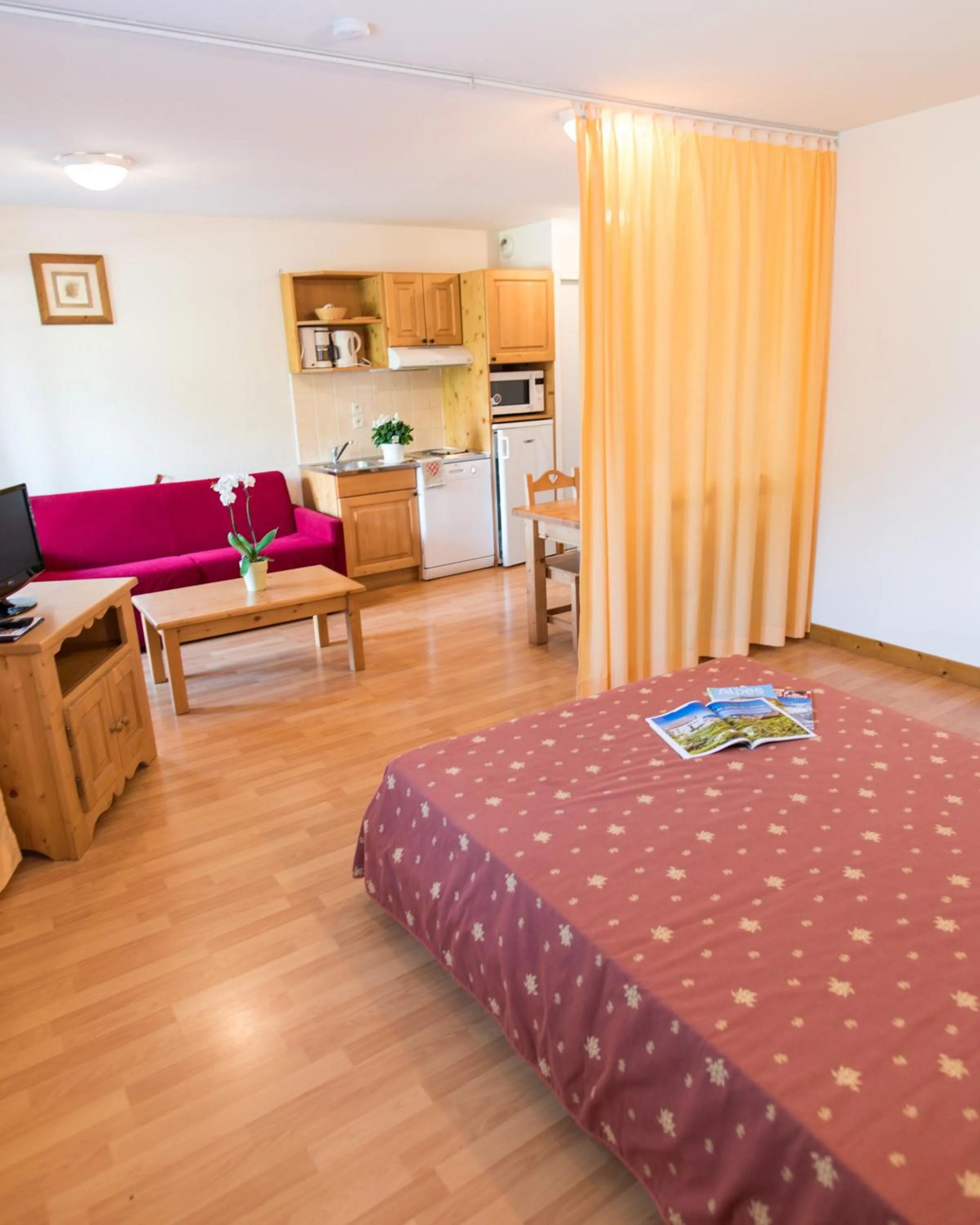 TV and multimedia in Résidence Vacancéole - Le Birdie