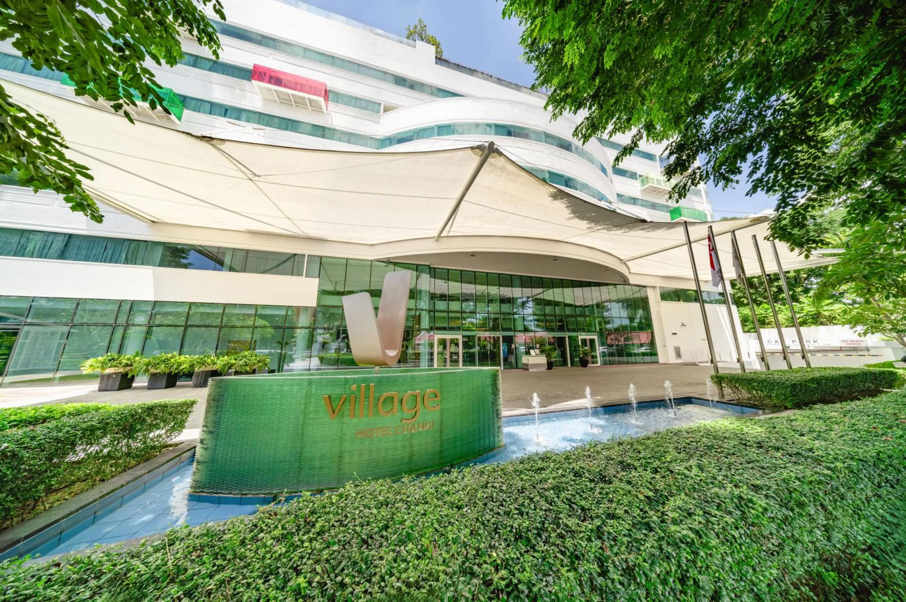Facade/entrance in Village Hotel Changi by Far East Hospitality