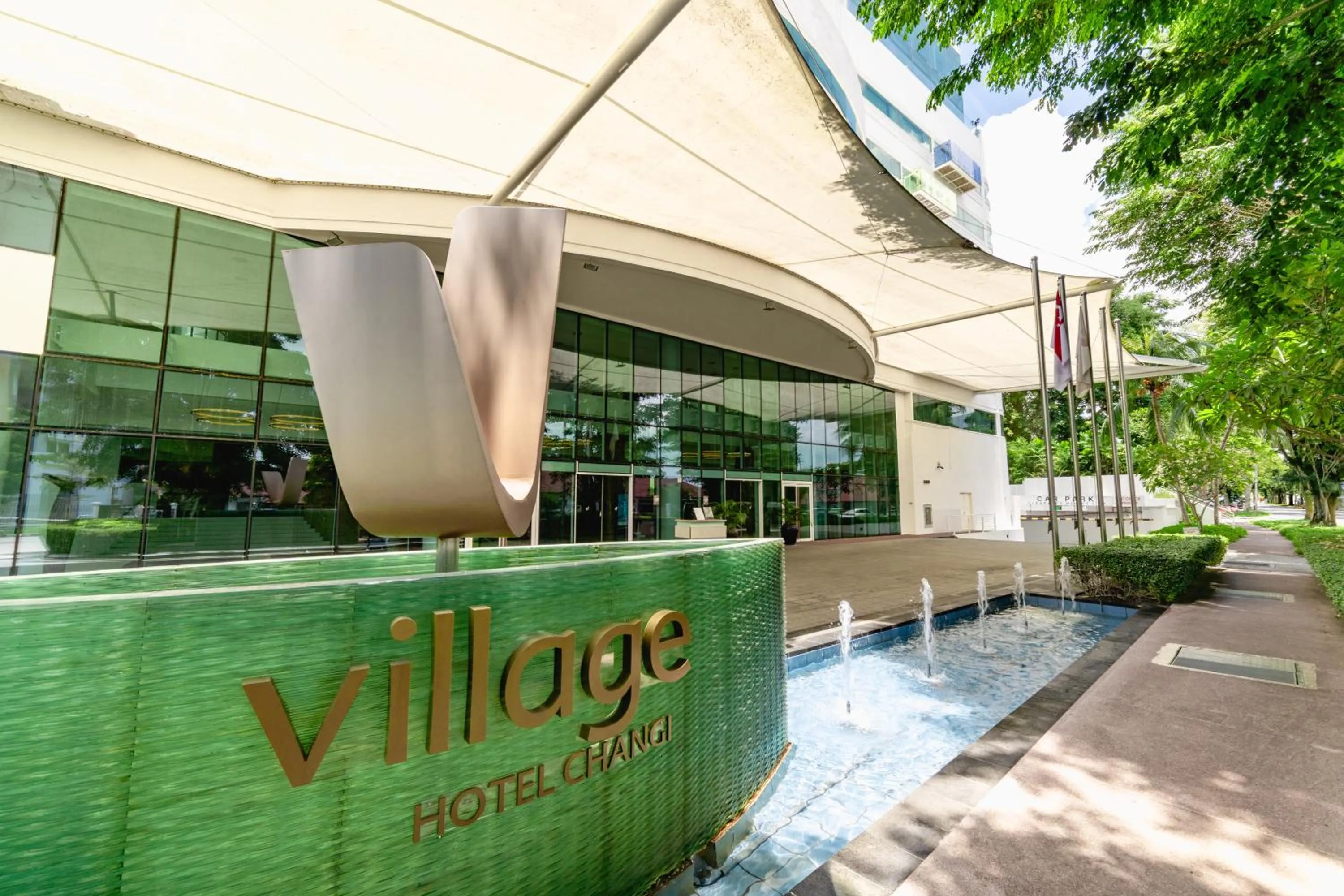 Facade/entrance in Village Hotel Changi by Far East Hospitality