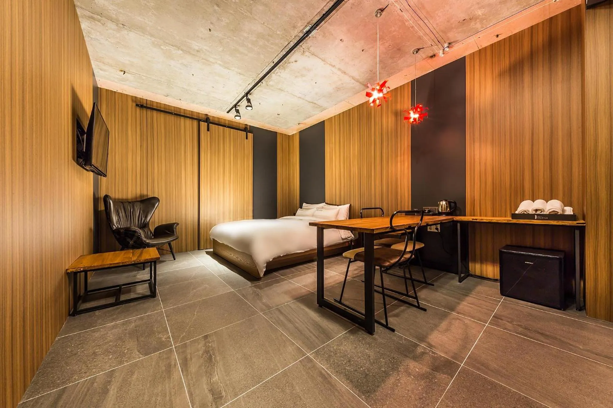 Bed in Incheon Airport Hotel Seattle