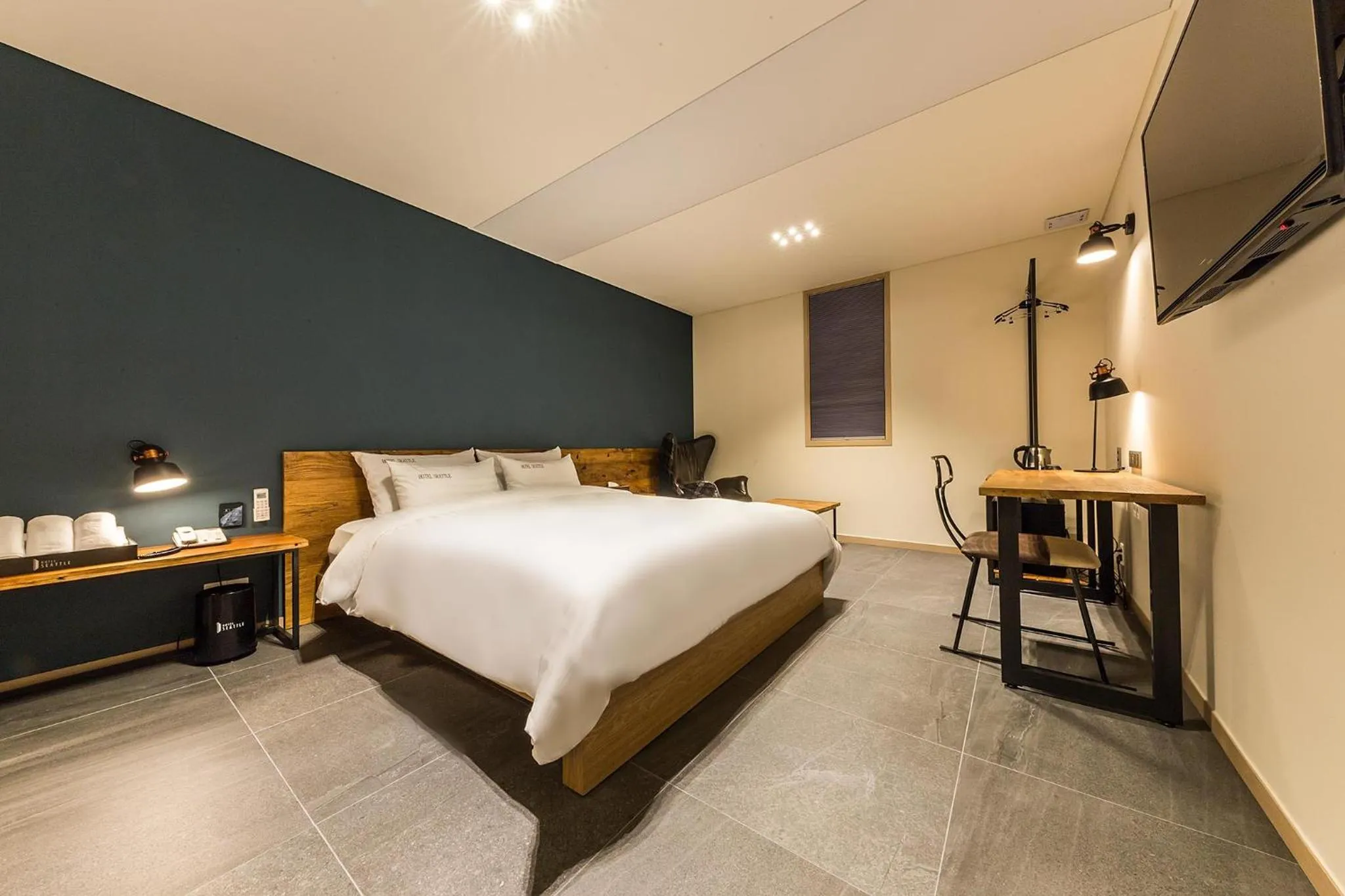 Bed in Incheon Airport Hotel Seattle