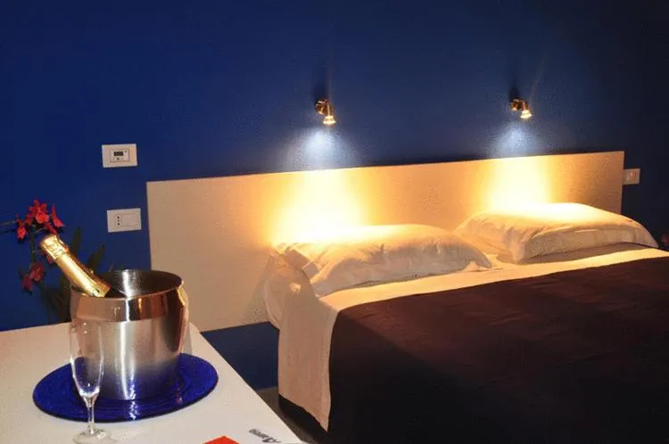 Decorative detail, Bed in Hotel La Punta