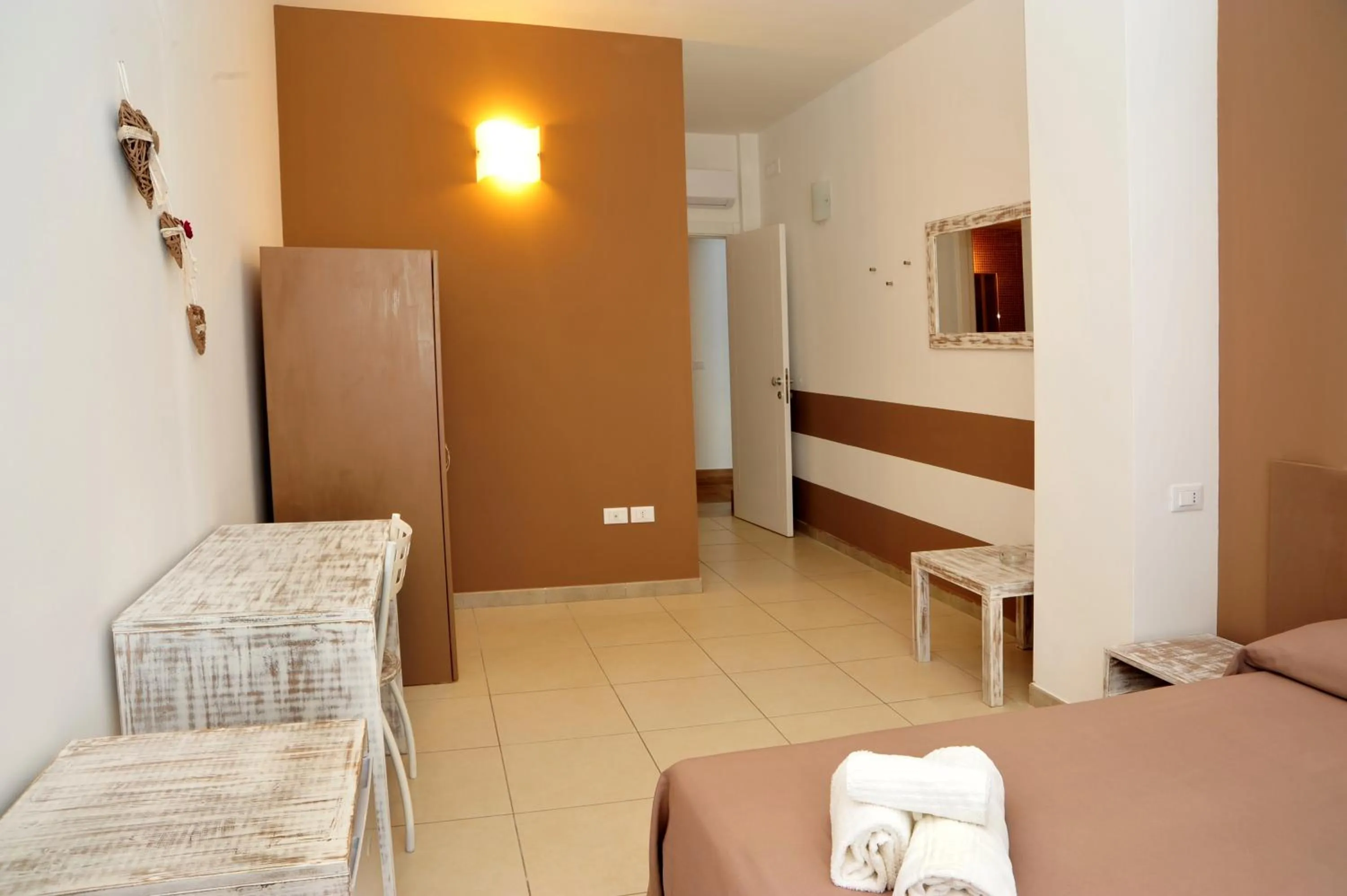 Bed in Hotel La Punta