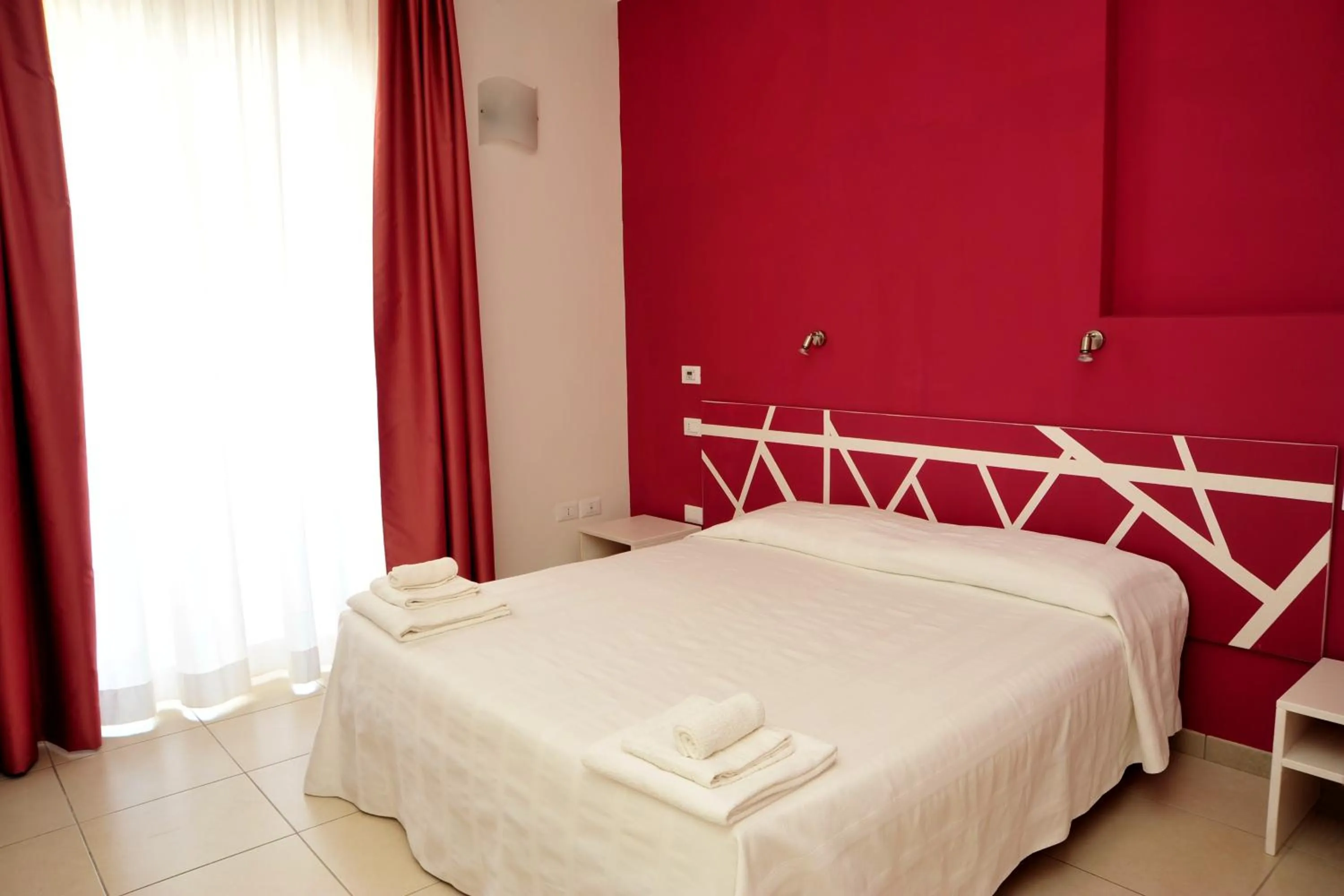 Bed in Hotel La Punta