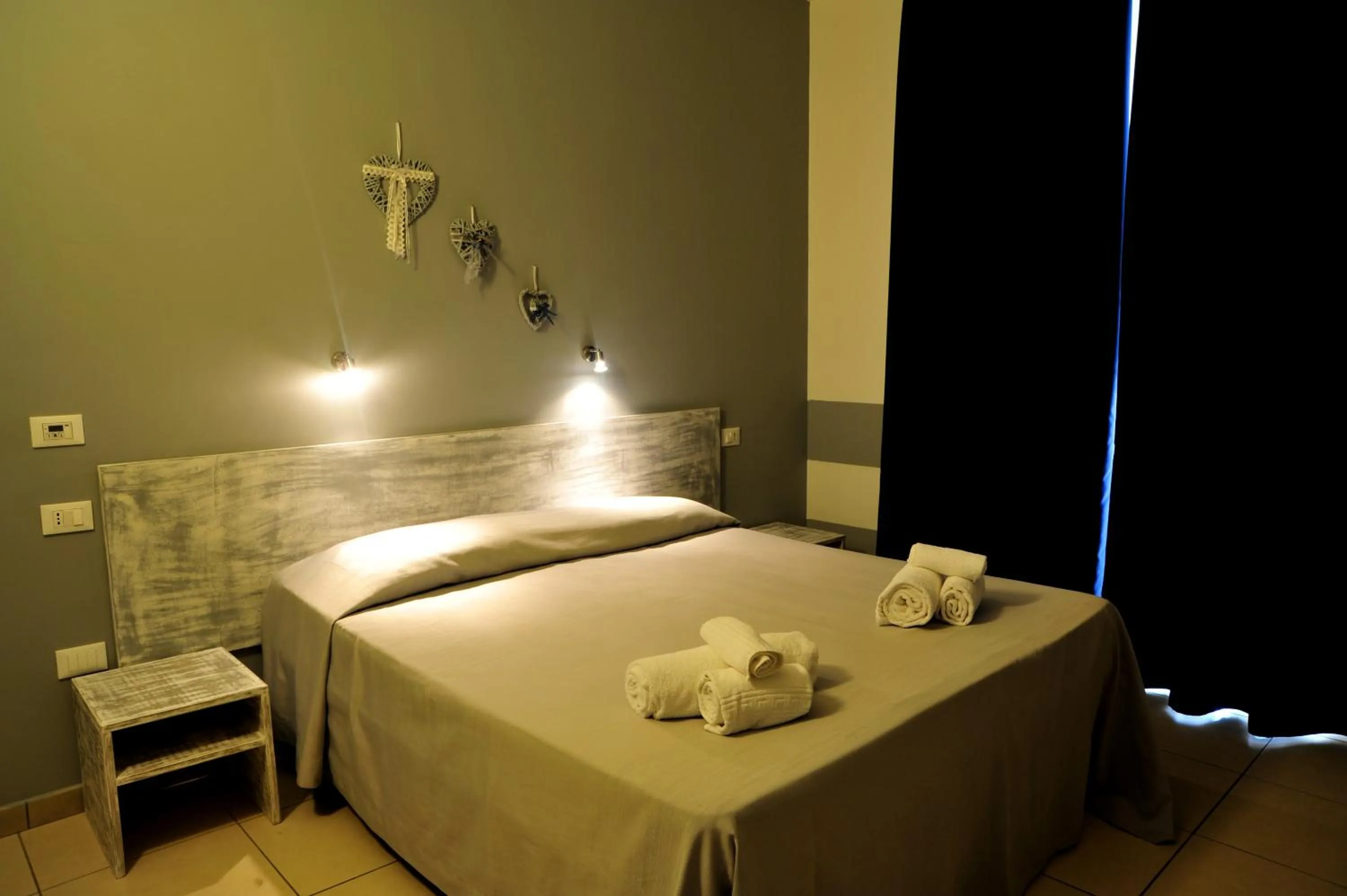 Bed in Hotel La Punta