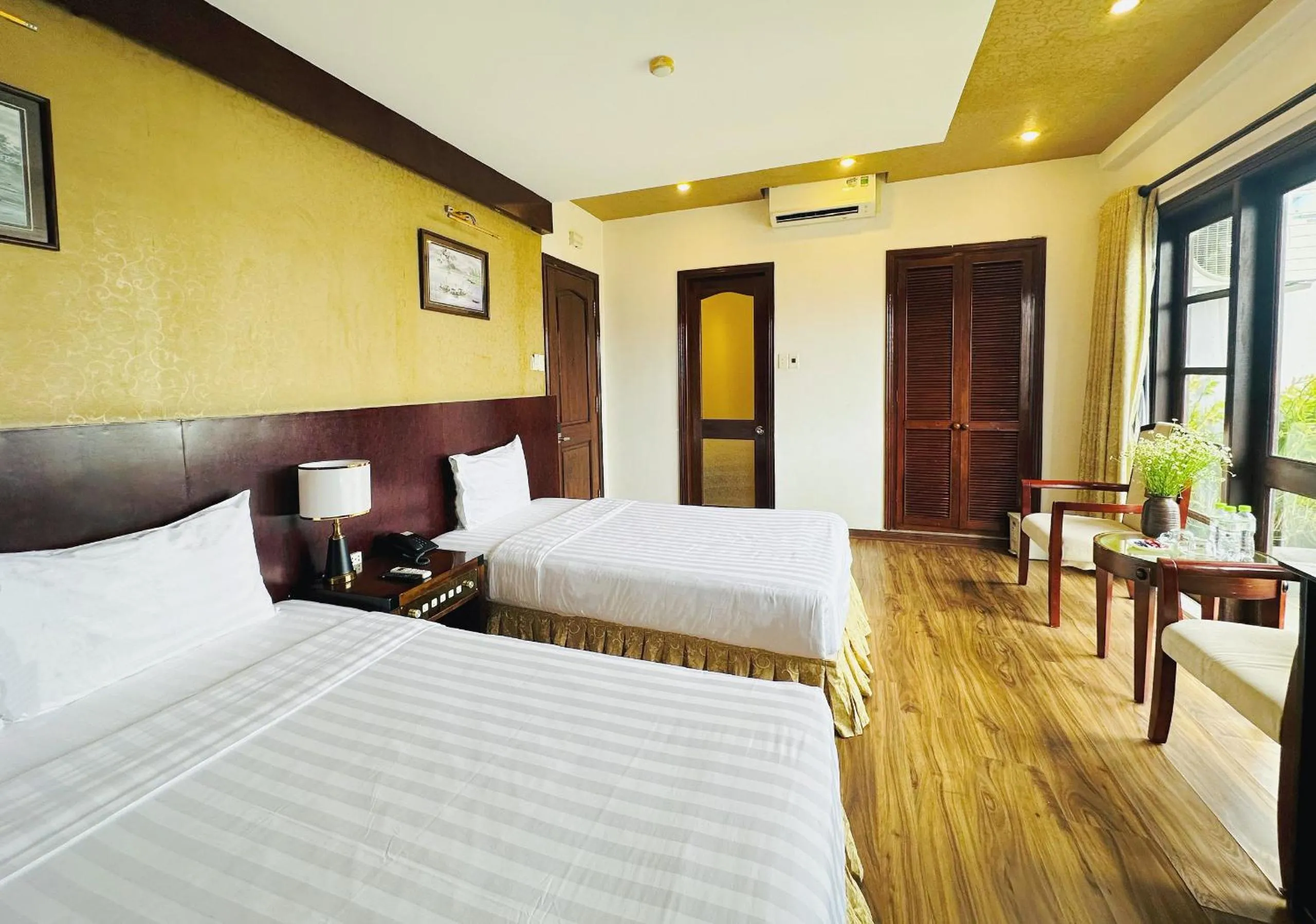 Bed in Cosiana Hue Hotel