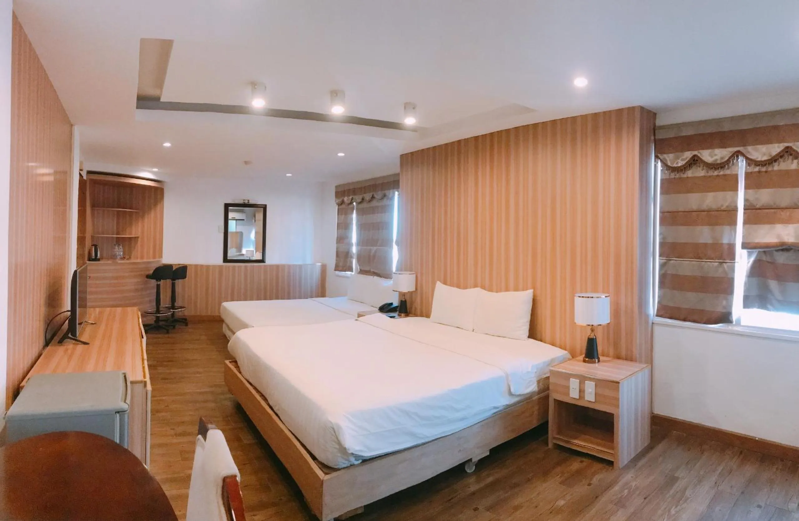 Bed in Cosiana Hue Hotel