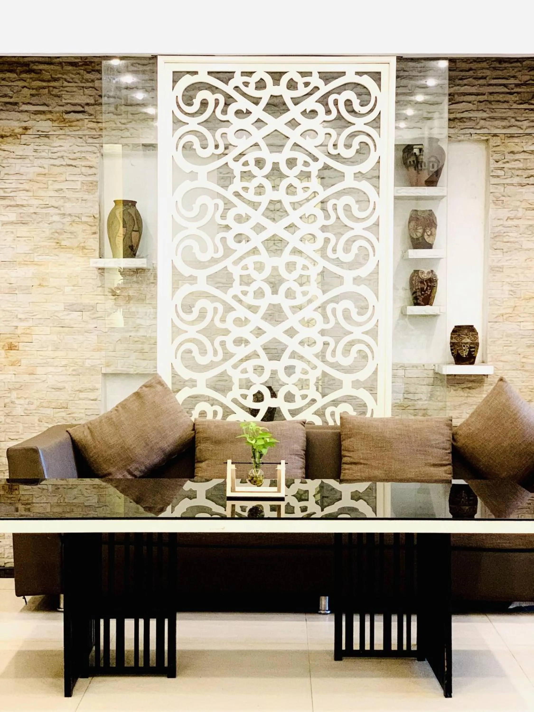 Lobby or reception in Cosiana Hue Hotel