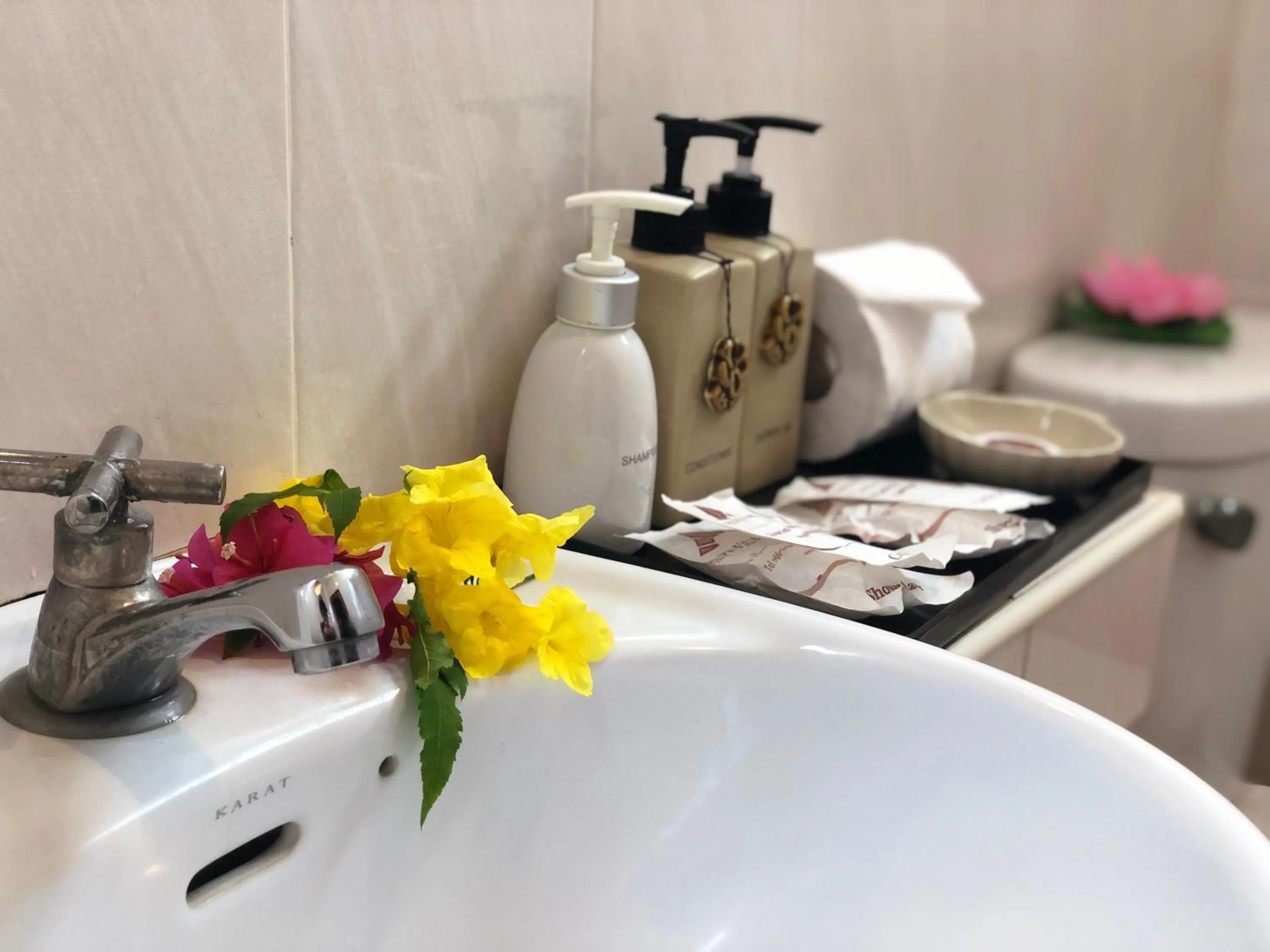 Shower in Phi Phi Villa Resort