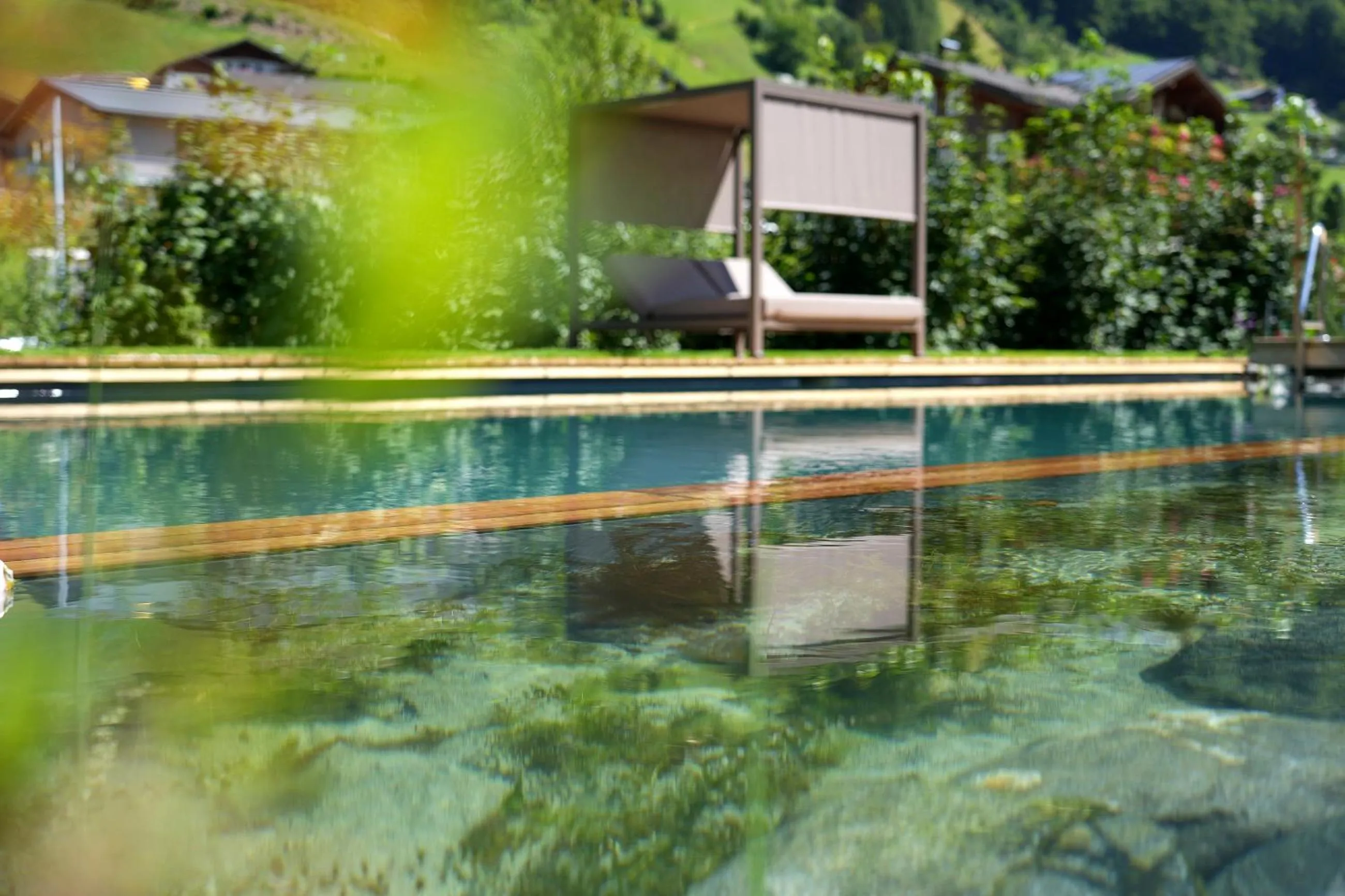 Open Air Bath in Hotel Bergkristall