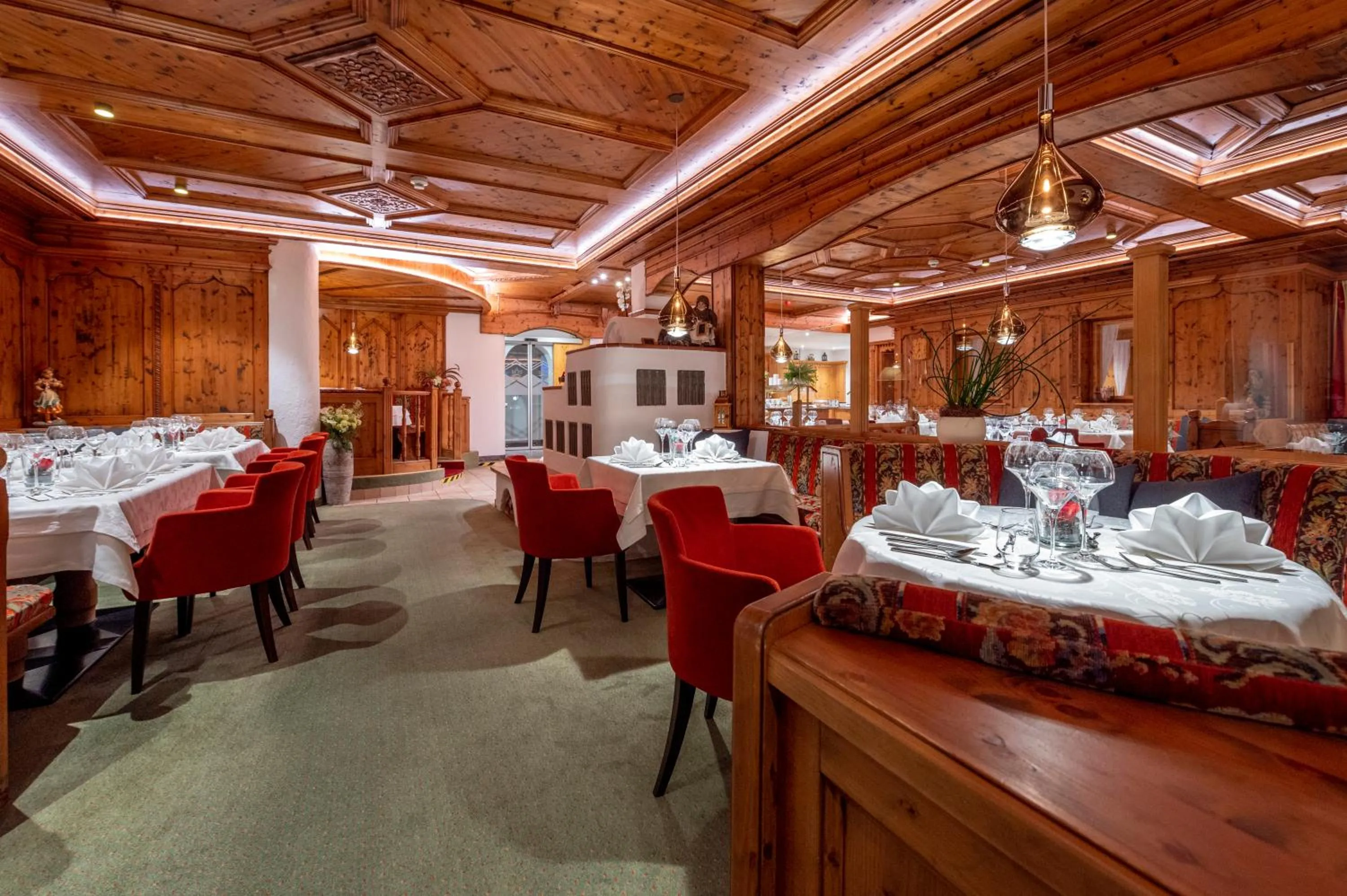 Restaurant/places to eat in Hotel Bergkristall