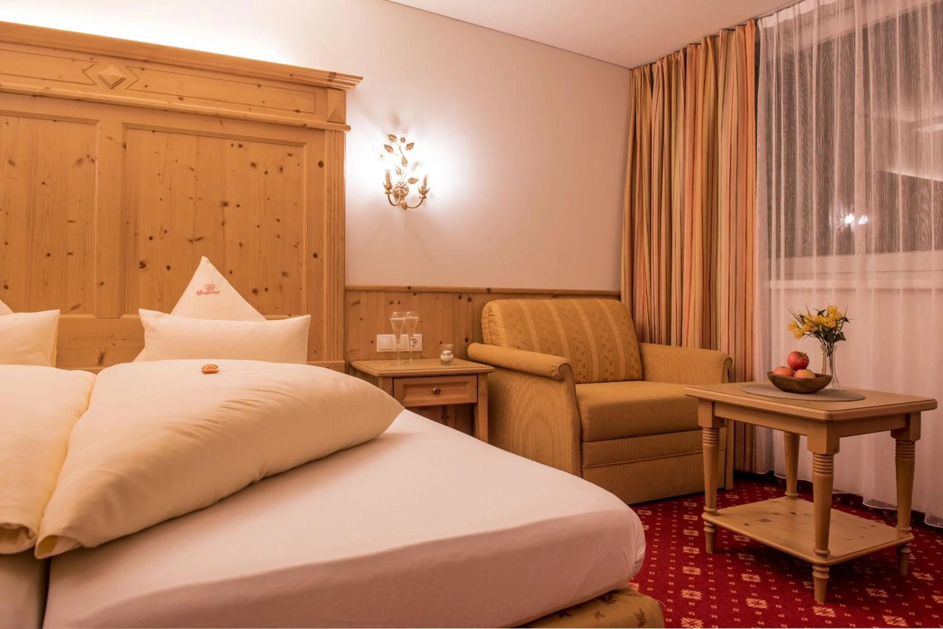 Area and facilities, Bed in Hotel Bergkristall