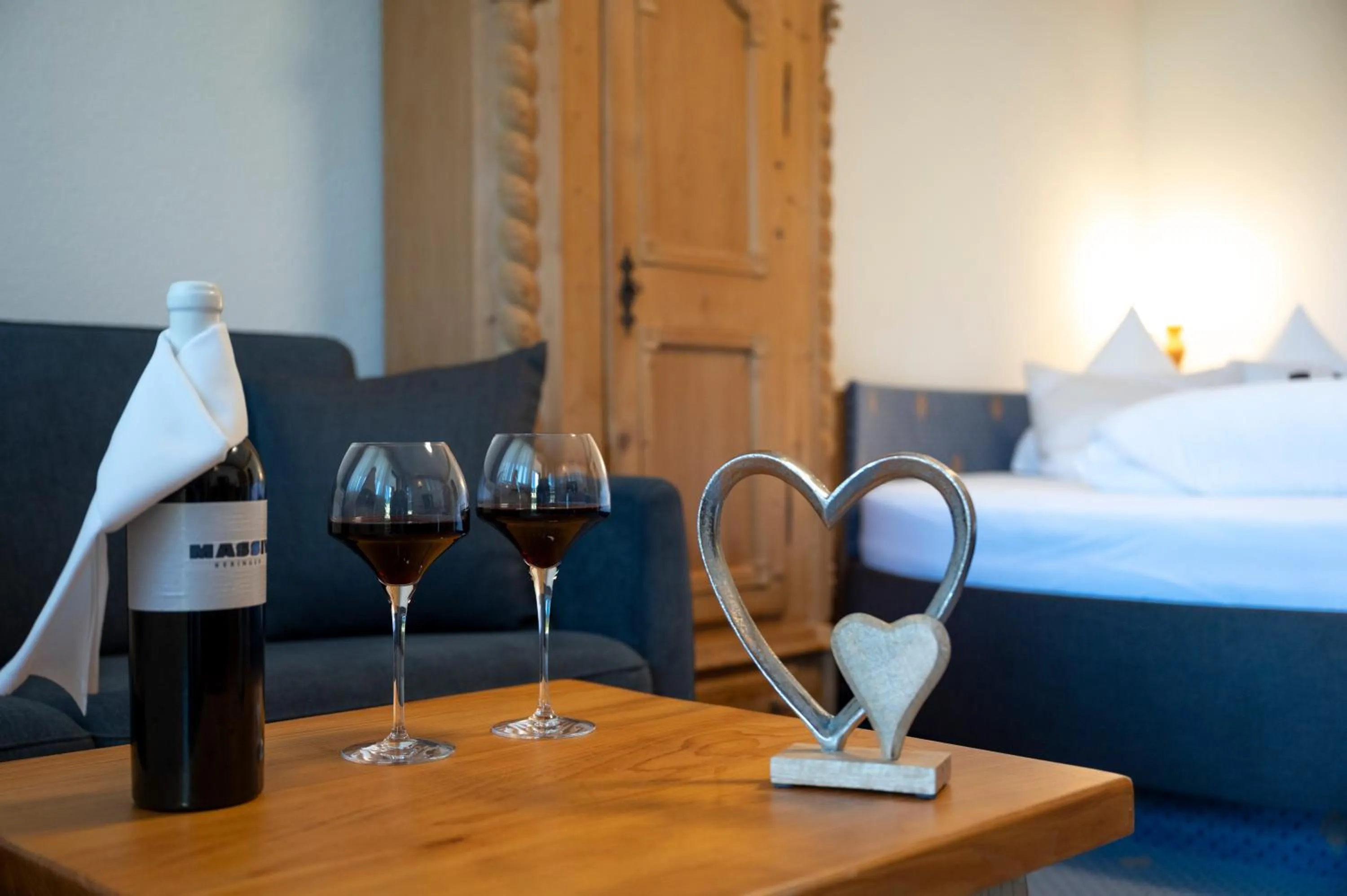 Photo of the whole room, Bed in Hotel Bergkristall