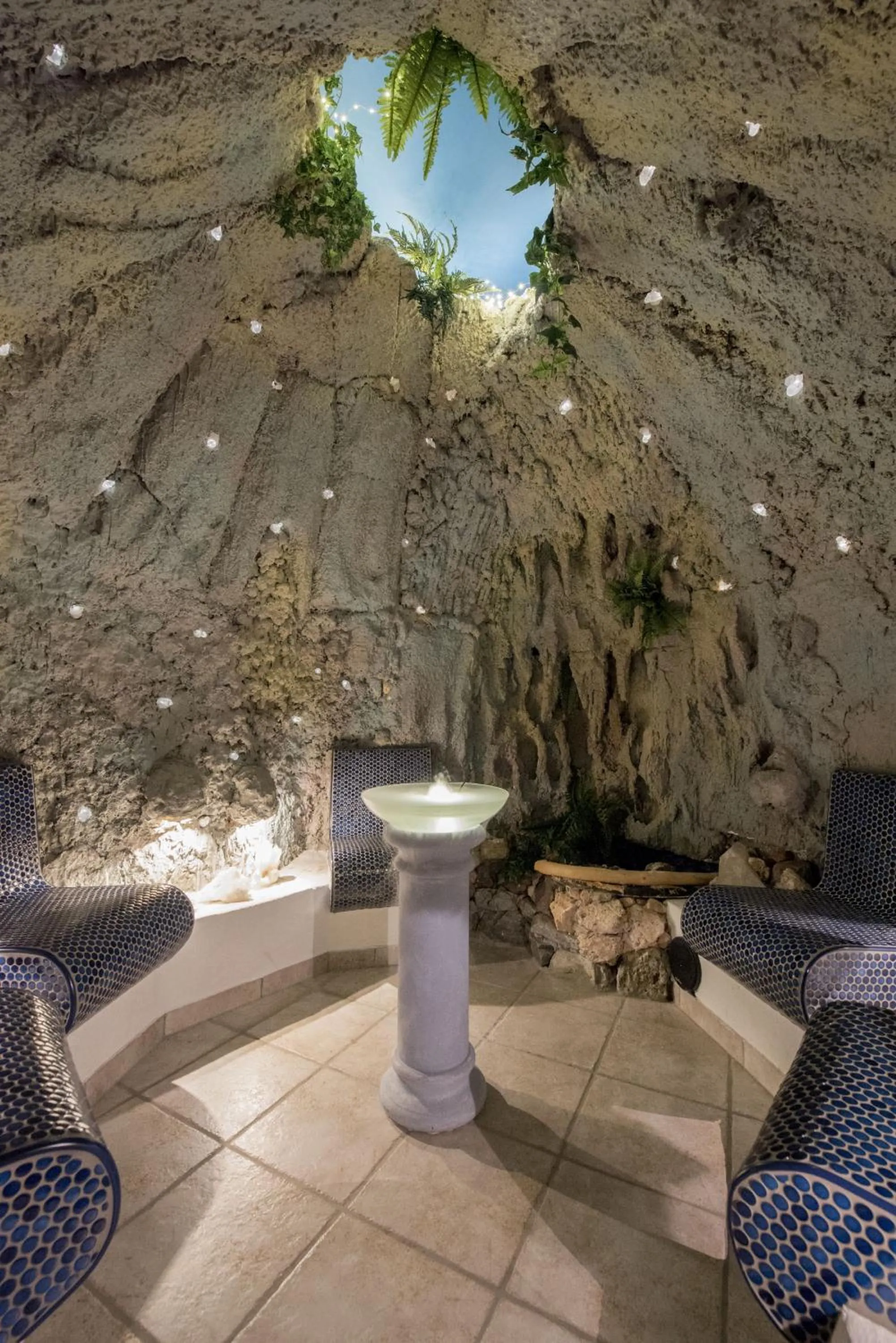 Spa and wellness centre/facilities in Hotel Bergkristall