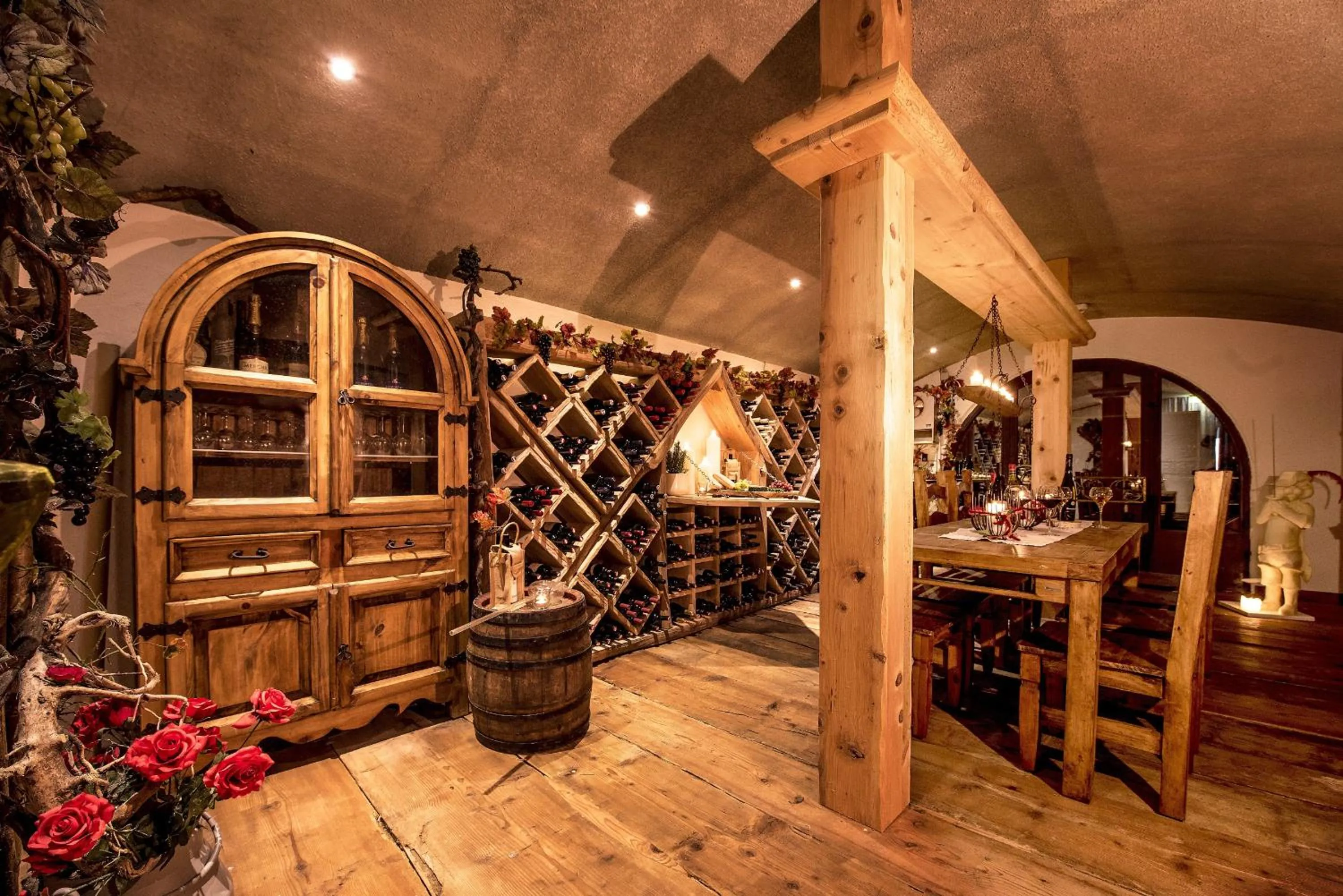 Decorative detail in Hotel Bergkristall