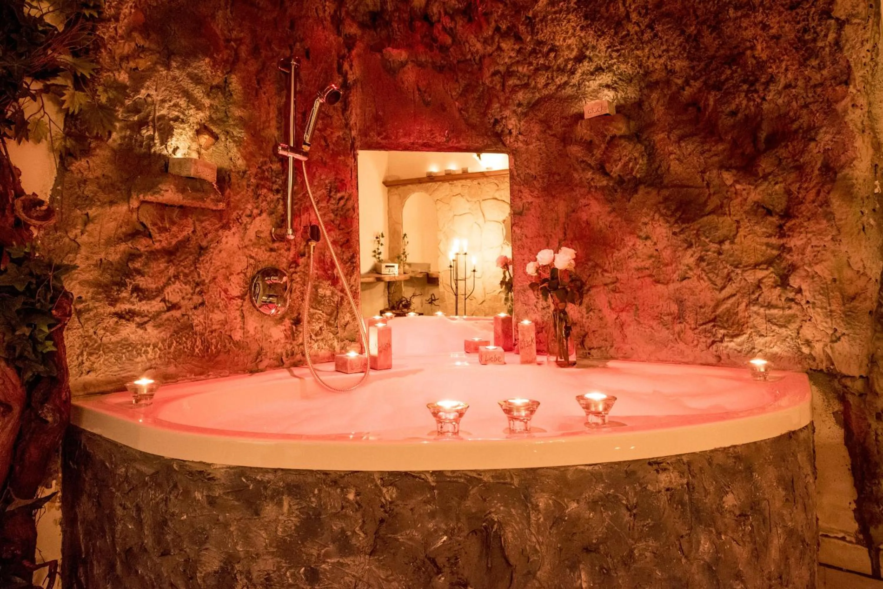 Spa and wellness centre/facilities in Hotel Bergkristall